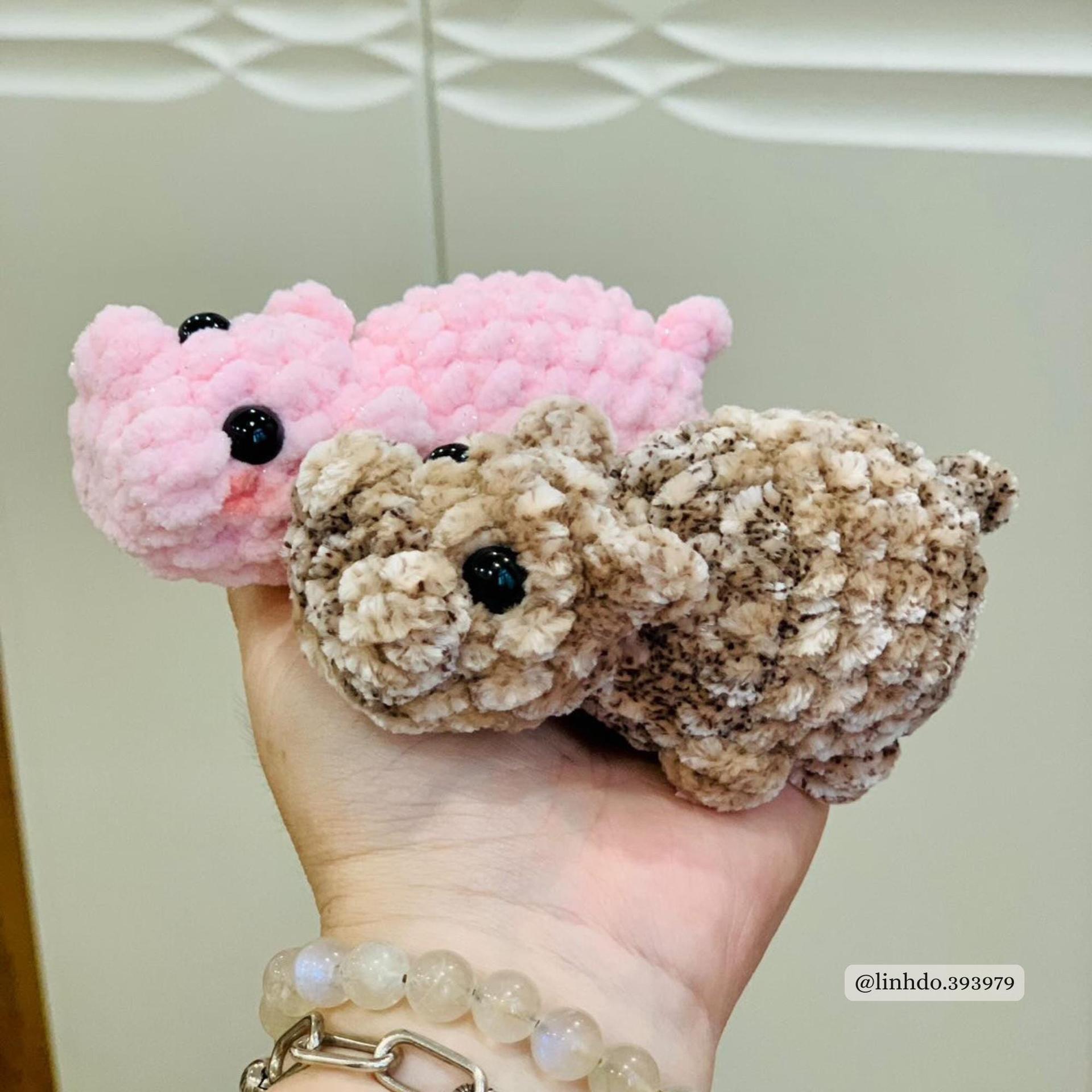 Baby Hippo Crochet Pattern thumbnail 3