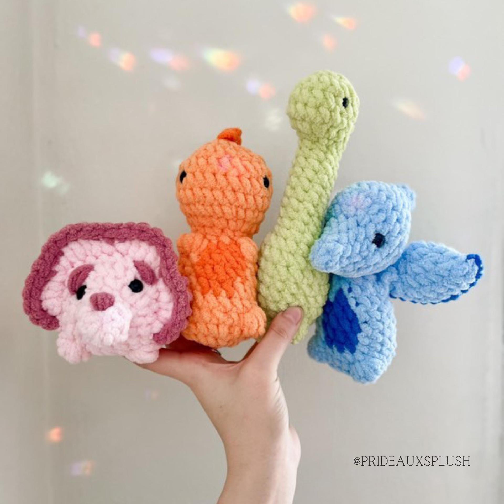 Itty Bitty Dinos Crochet Pattern Bundle thumbnail 3