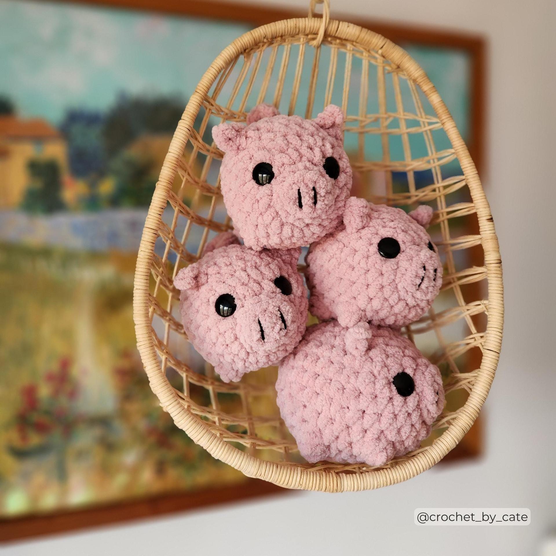 Baby Pig Crochet Pattern thumbnail 3