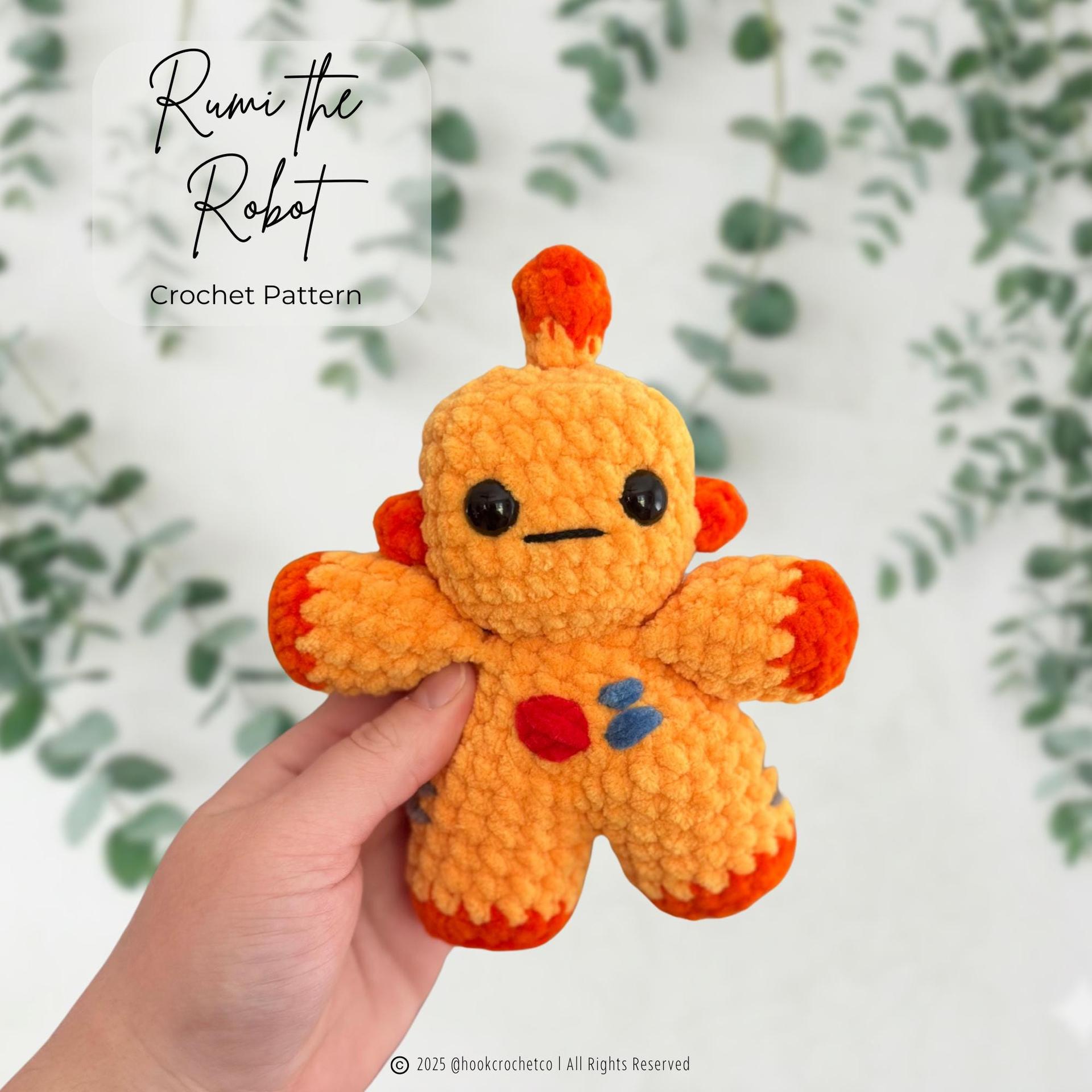 Robot Crochet Pattern