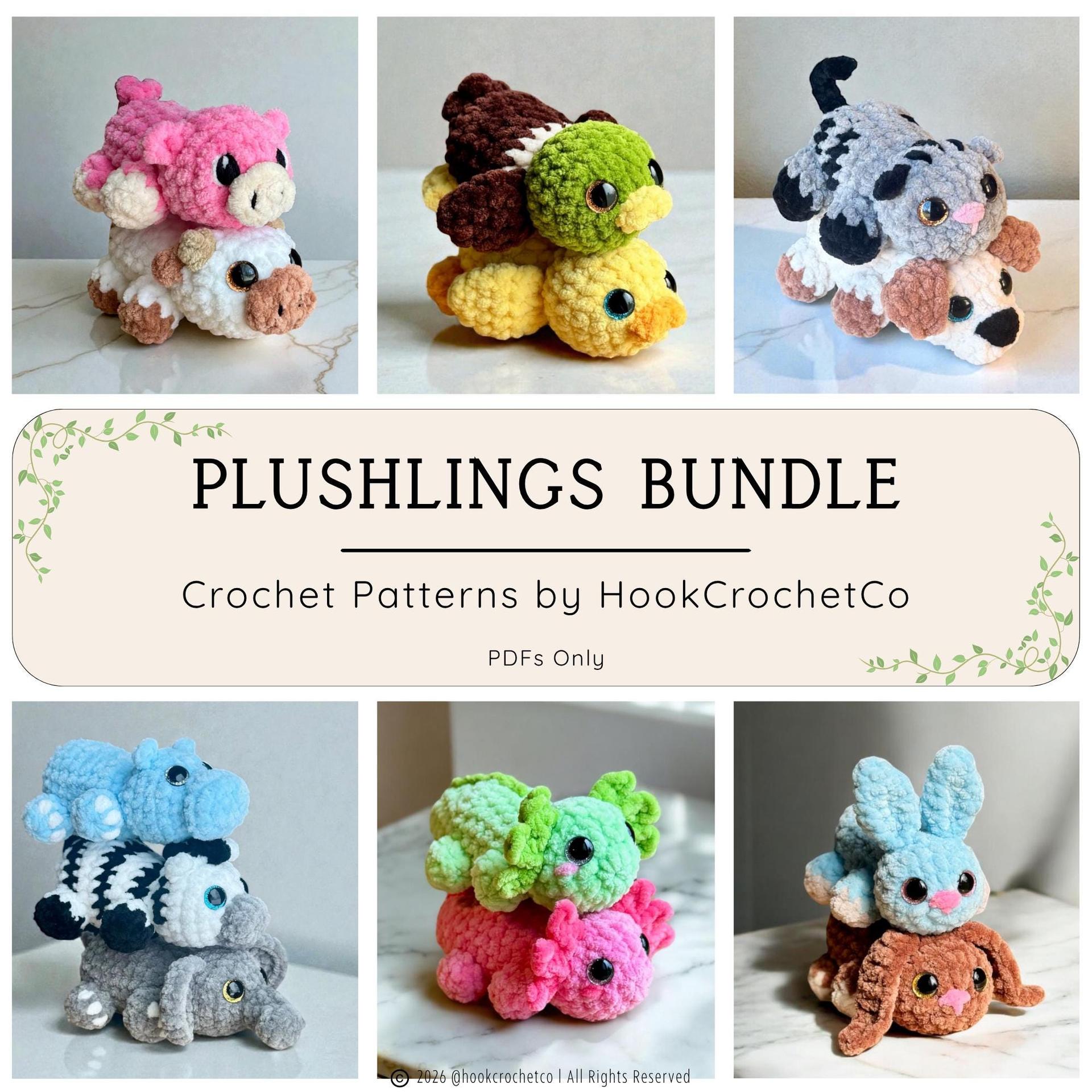 Plushlings Bundle Crochet Pattern