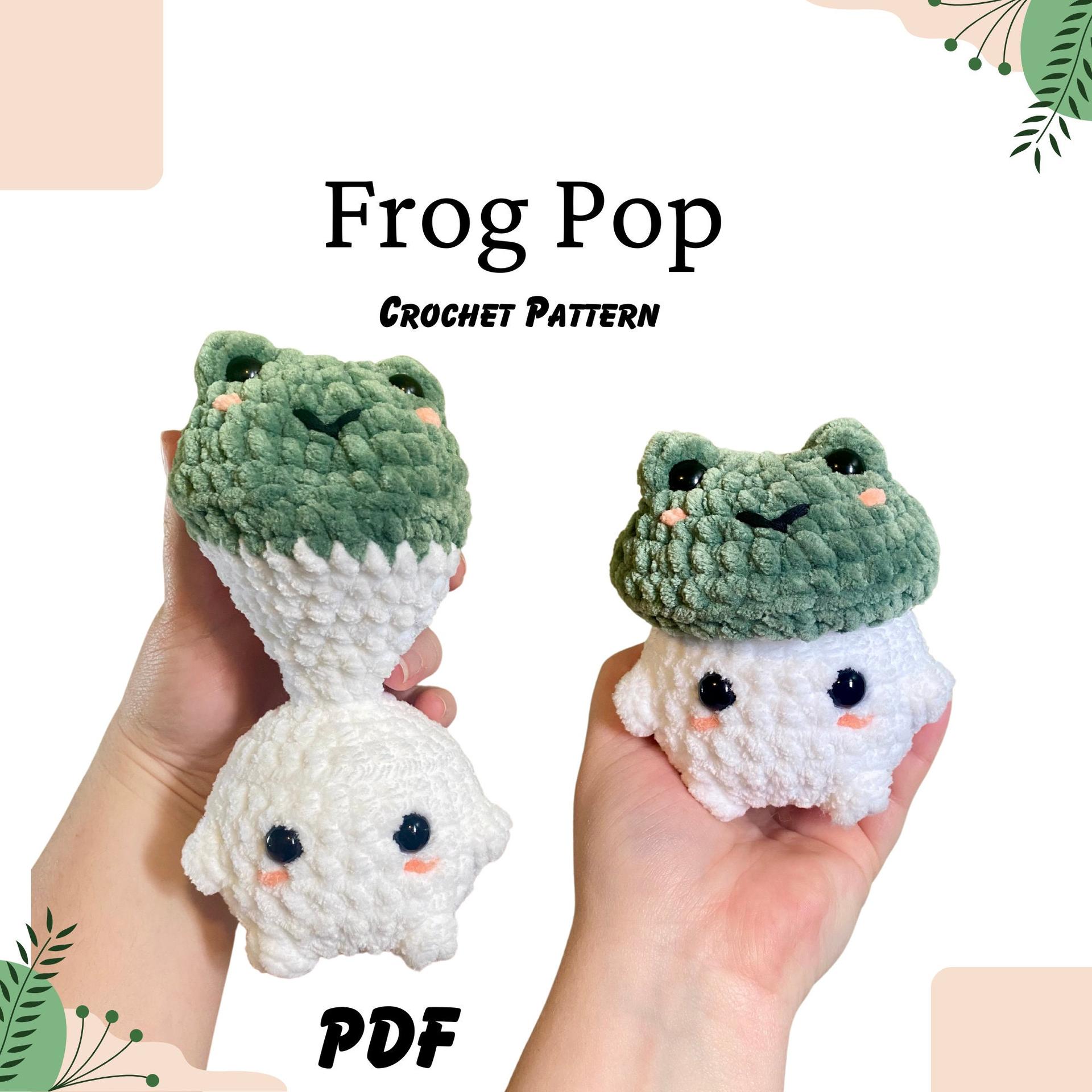 Frog Mushroom Pop Pattern
