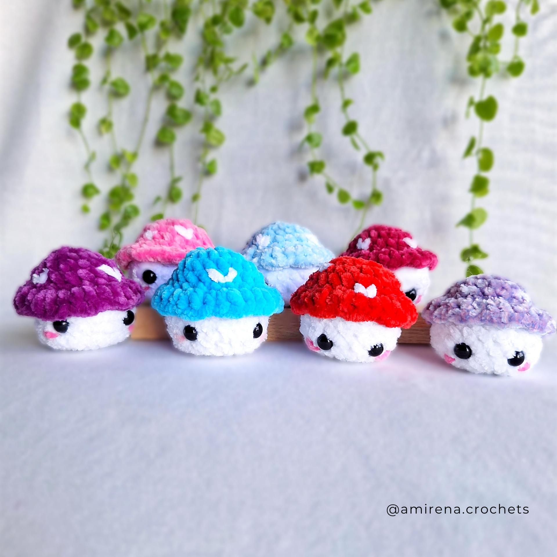 Mushroom Cakes Crochet Pattern thumbnail 4