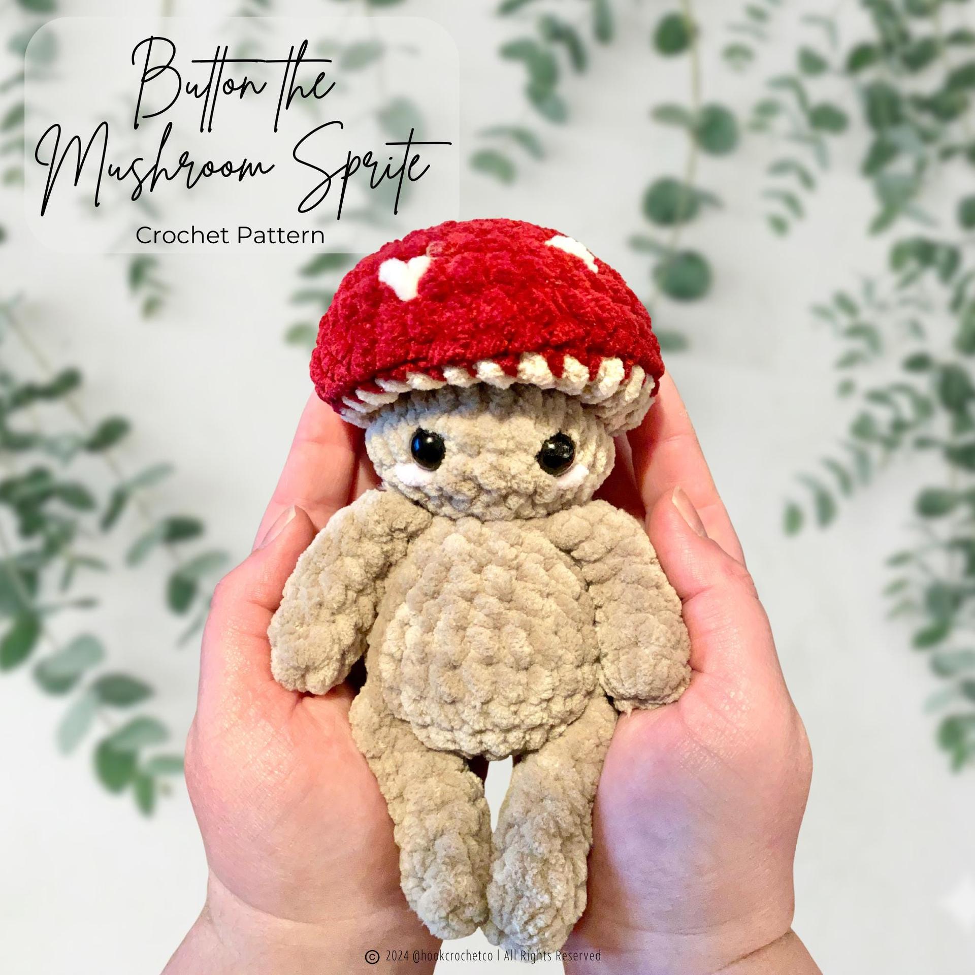 Mushroom Sprite Crochet Pattern
