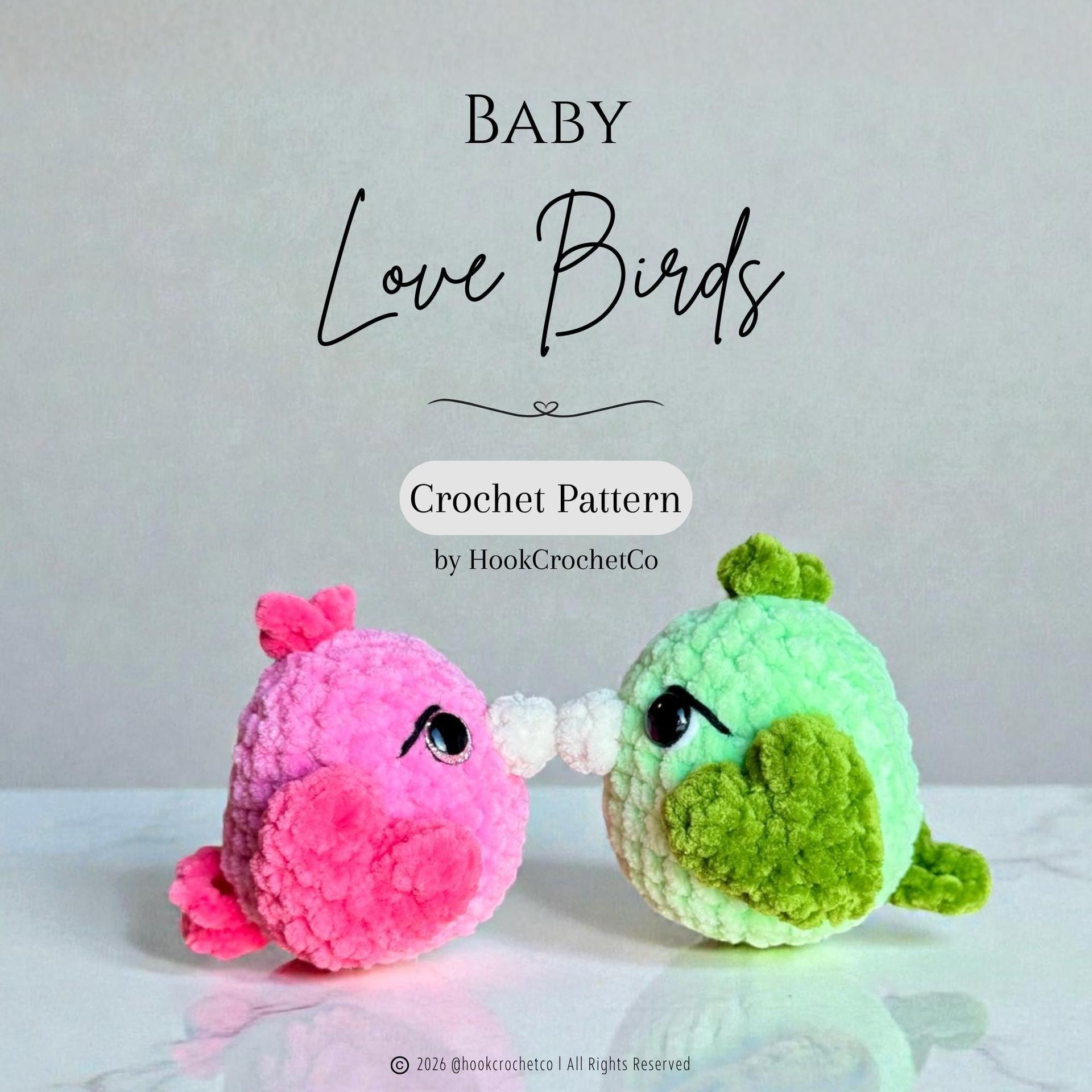 Baby Love Birds Crochet Pattern