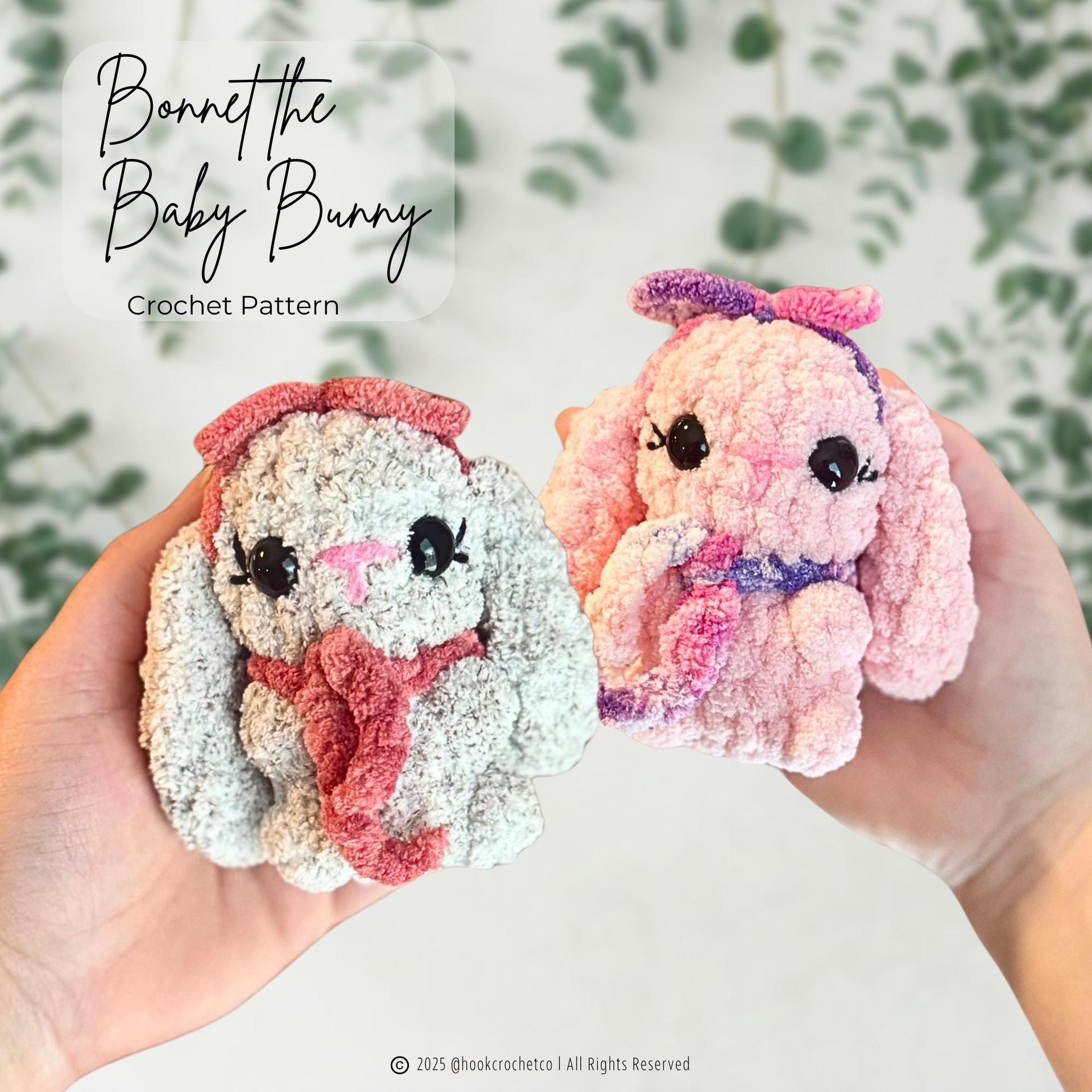 Bonnet the Baby Bunny Crochet Pattern
