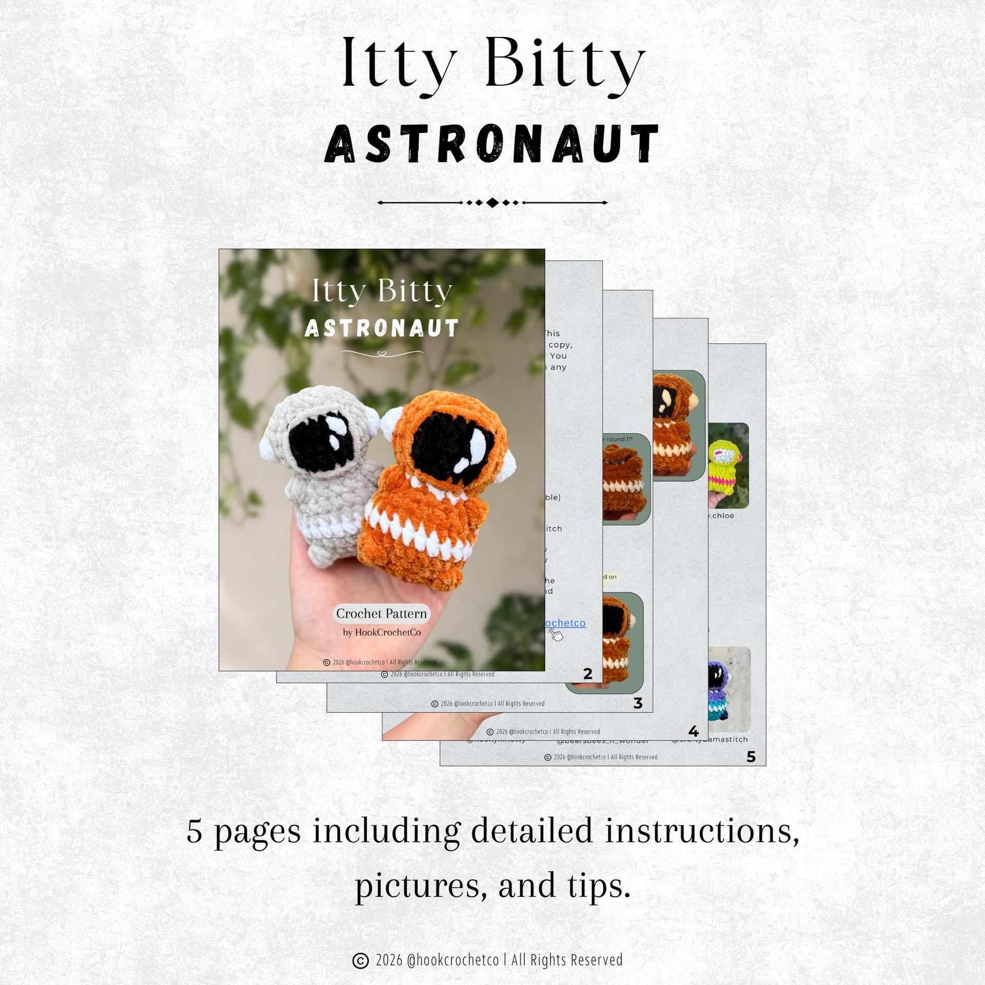 Astronaut Crochet Pattern thumbnail 2