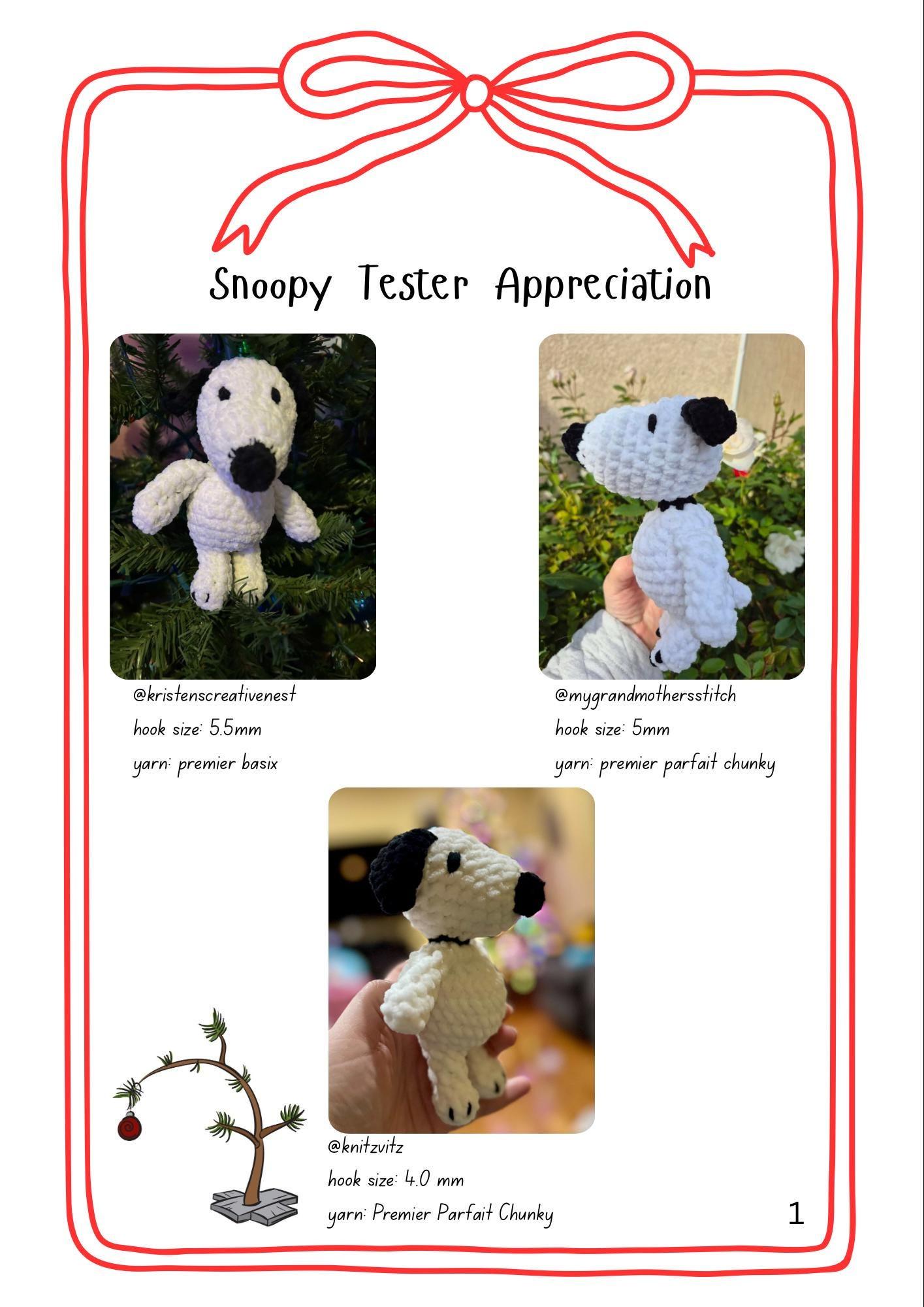 Bundle Charlie Brown & Snoopy Crochet Amigurumi Pattern – Low Sew (PDF Digital Download) thumbnail 8