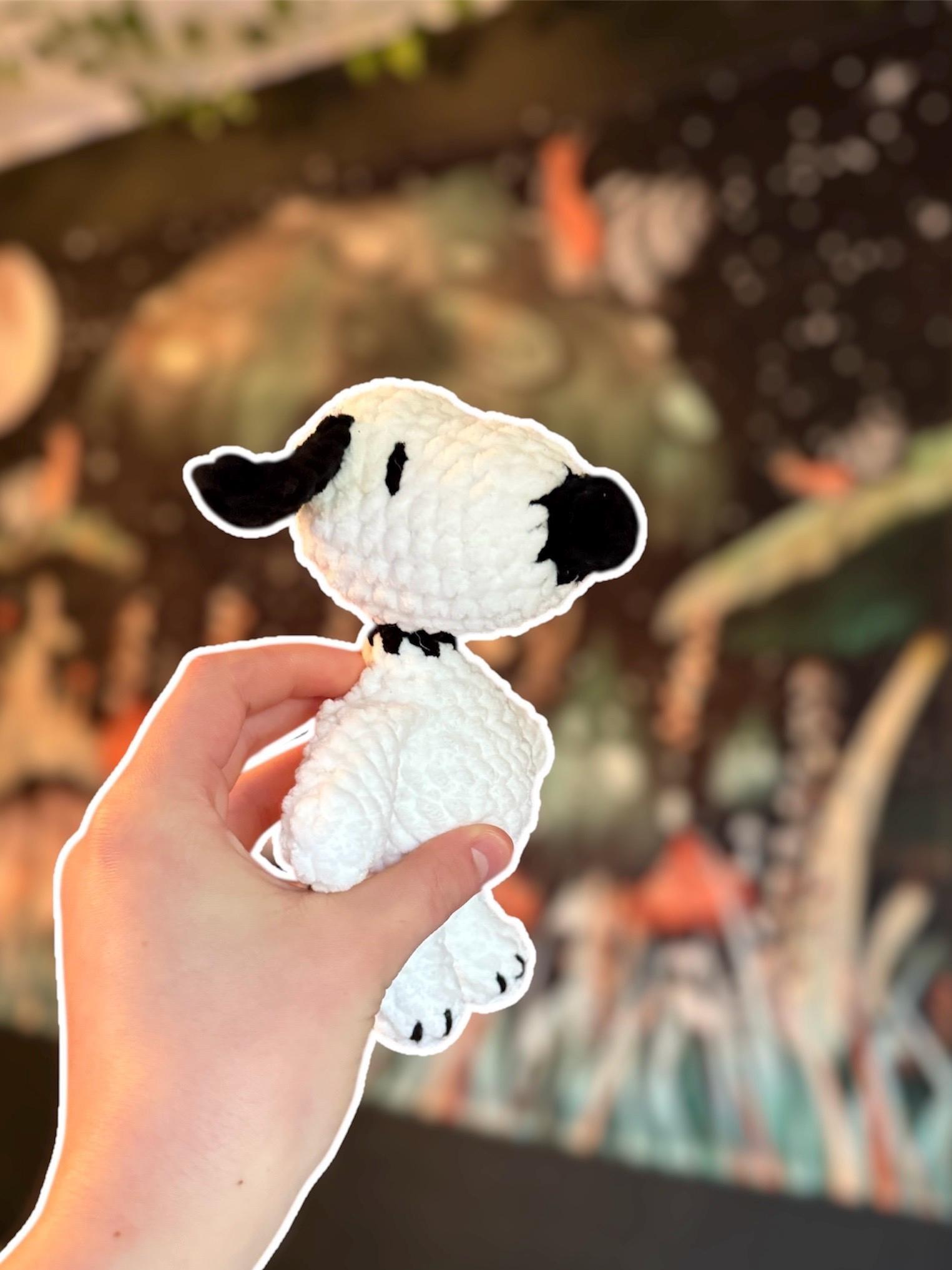Snoopy Dog Amigurumi Crochet Pattern - Easy Intermediate Low Sew (PDF Digital Download) thumbnail 5