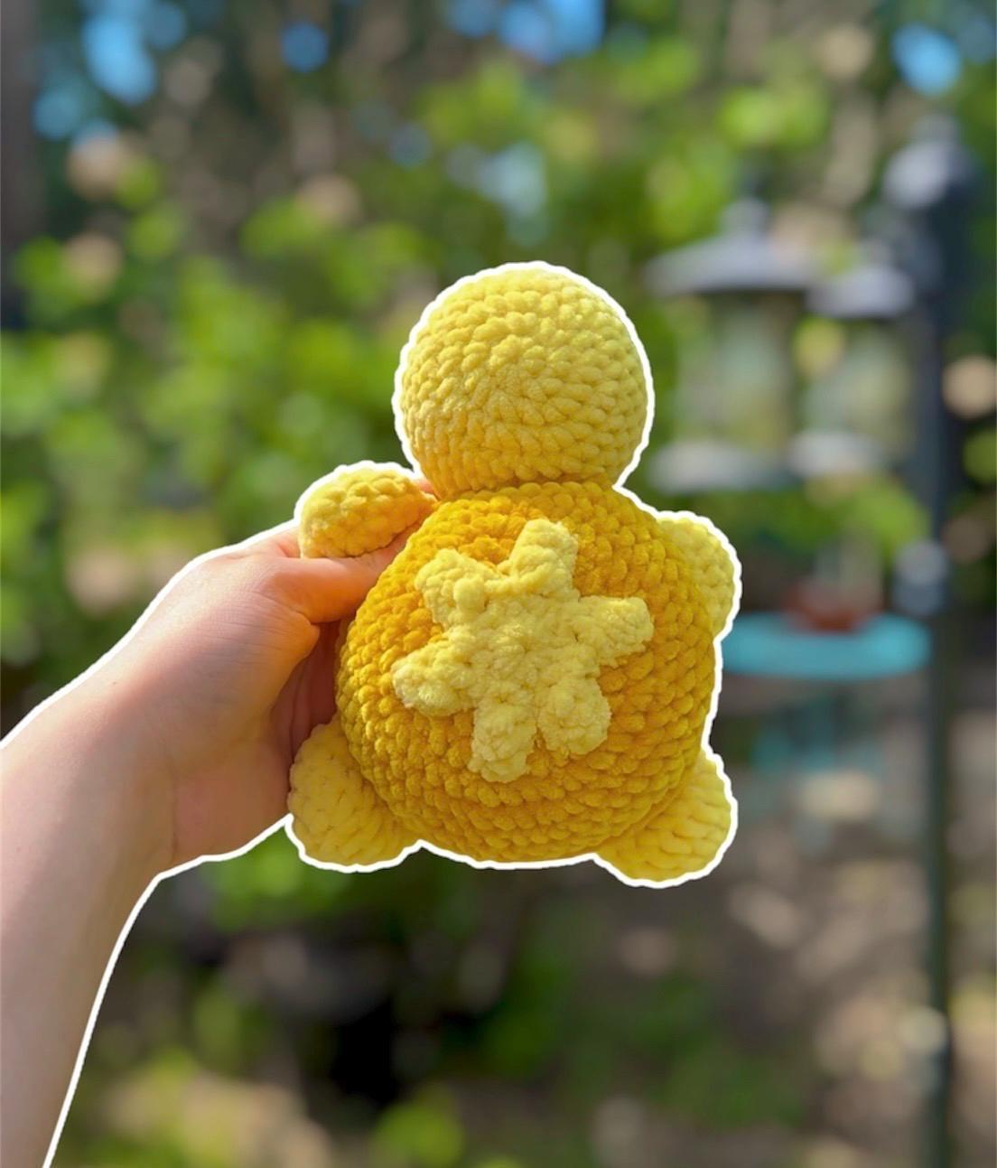 Bubbles the Sleepy Turtle Amigurumi Crochet Pattern - Beginner Intermediate Pattern DIY (PDF Digital Download) thumbnail 5