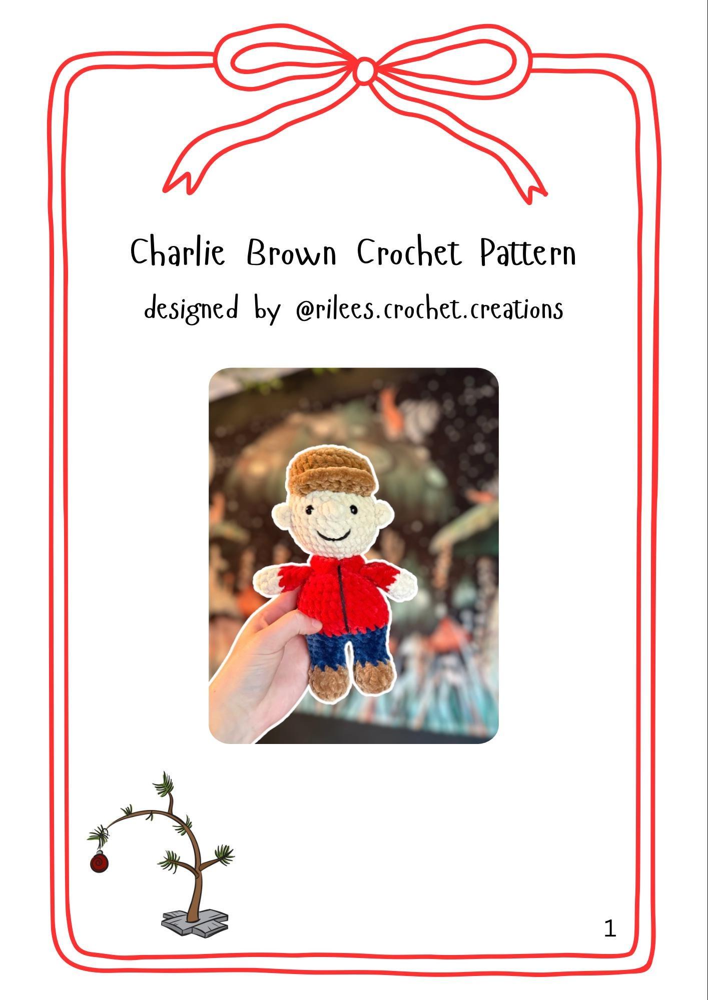 Bundle Charlie Brown & Snoopy Crochet Amigurumi Pattern – Low Sew (PDF Digital Download) thumbnail 4
