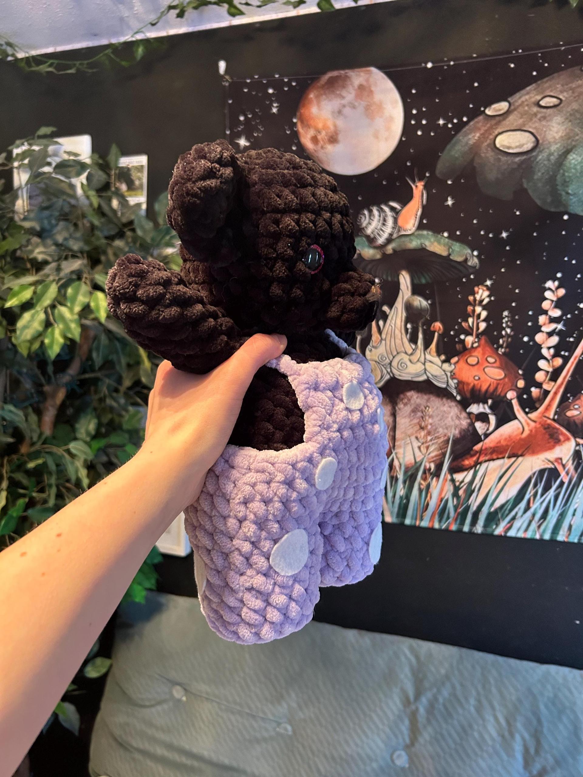 Forest Mushroom Bear Amigurumi Crochet Pattern - Easy Intermediate Crochet (PDF Digital Download) thumbnail 2