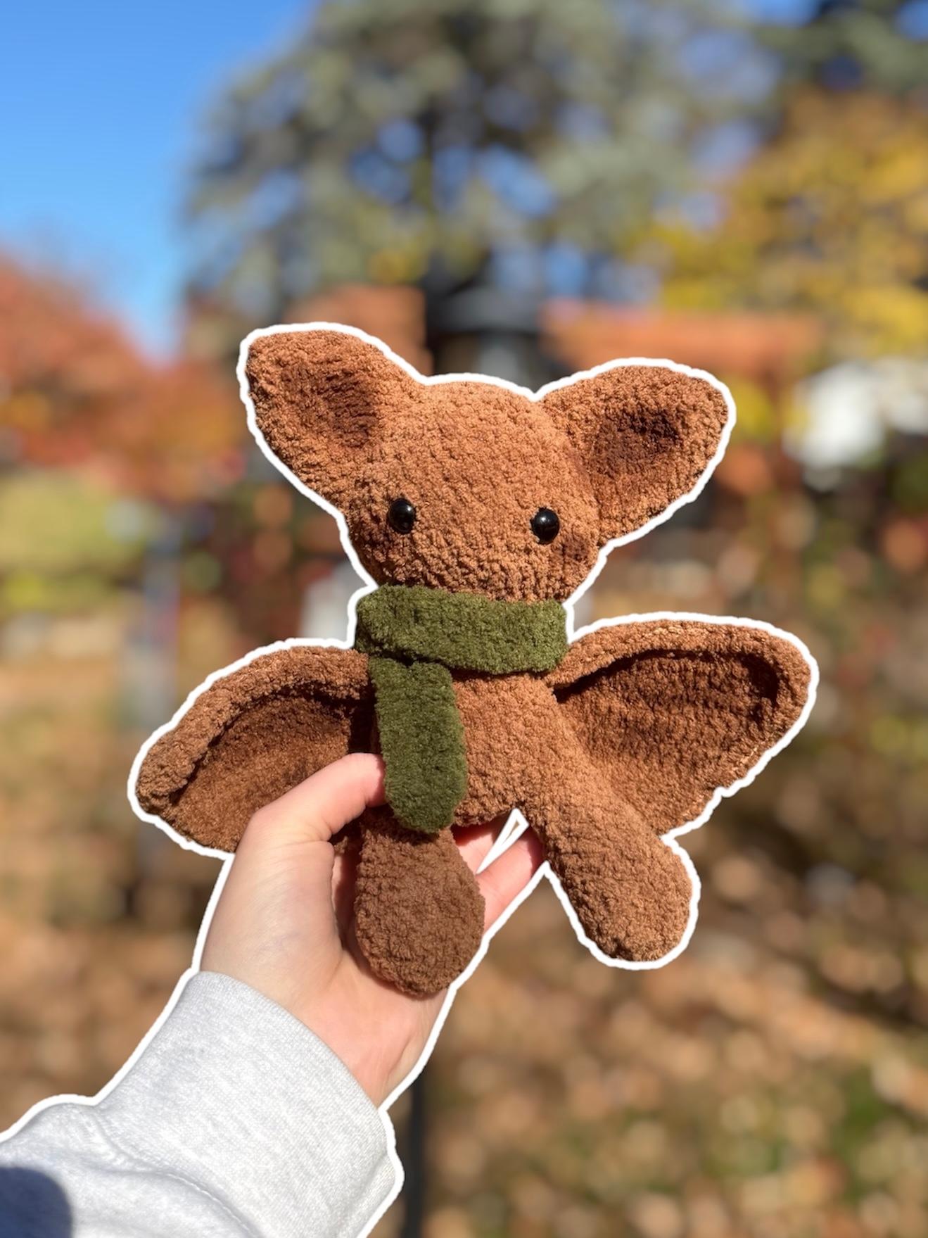 Handmade Crochet Bat Plushie