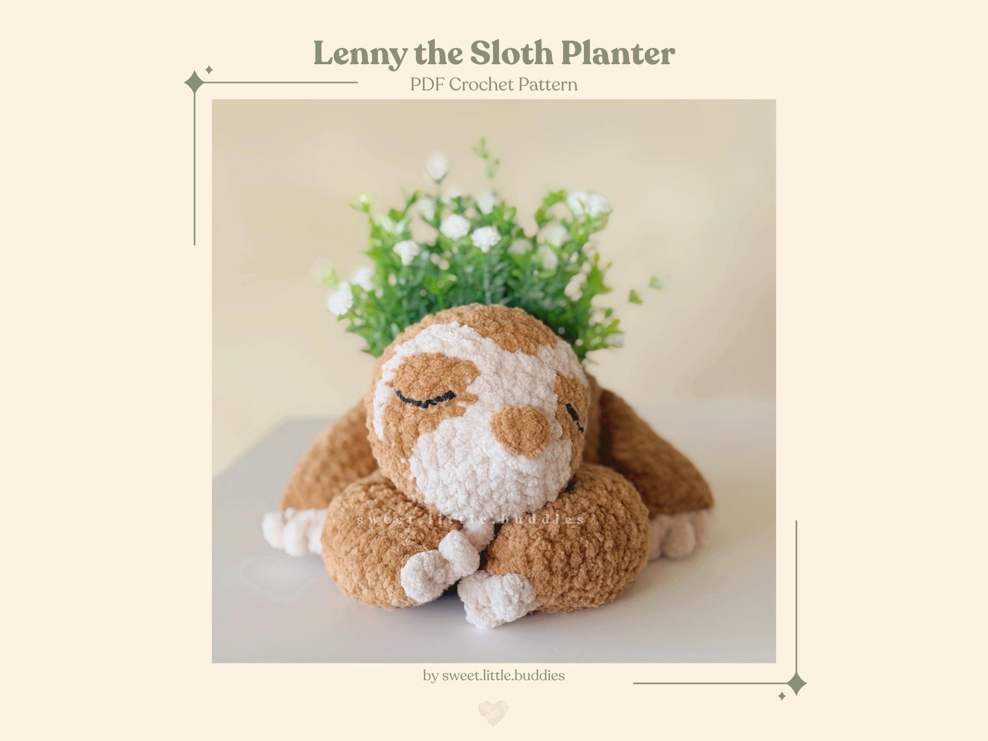 LENNY the Sloth Planter
