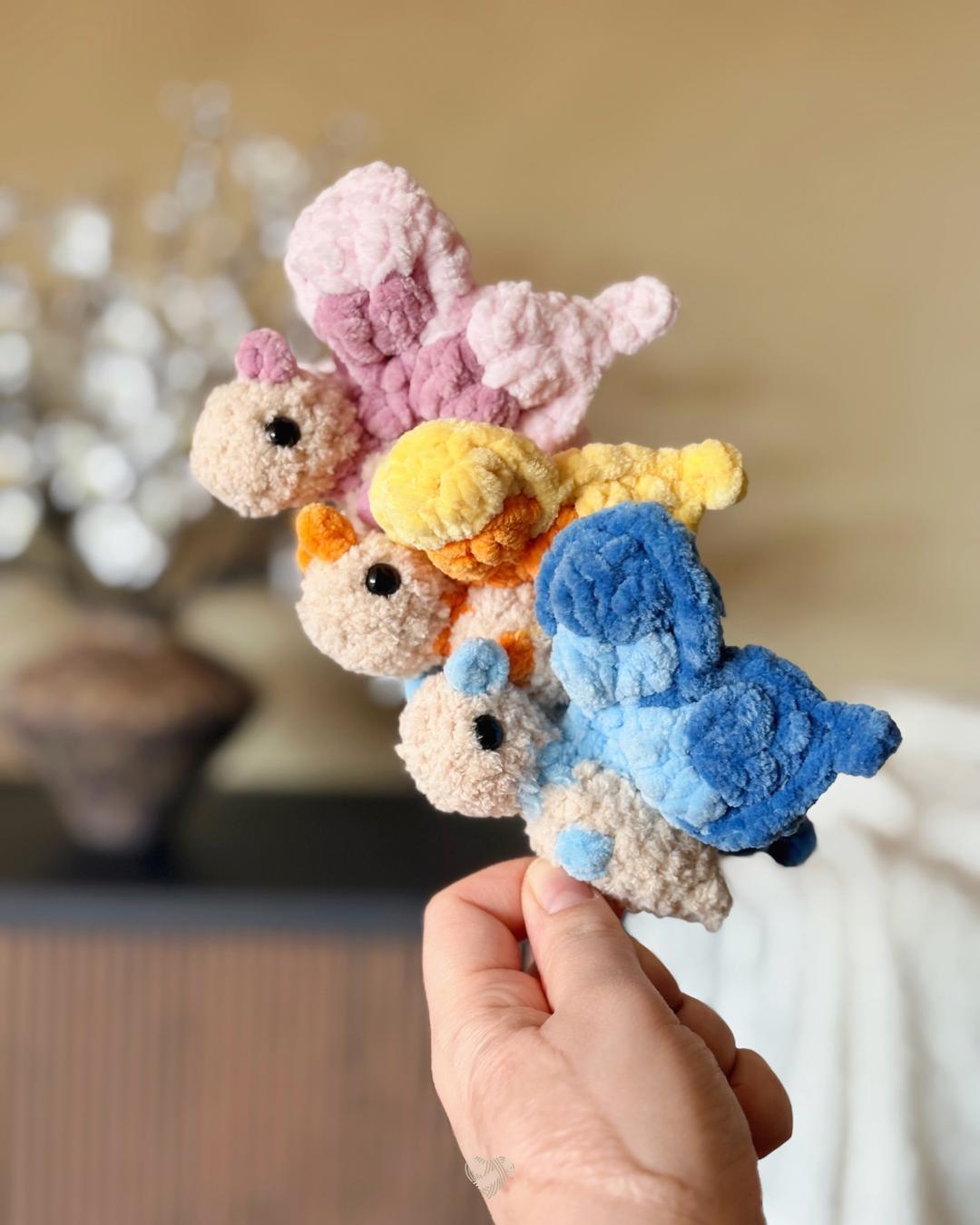 Bobbles the Butterfly / low-sew crochet pattern thumbnail 3