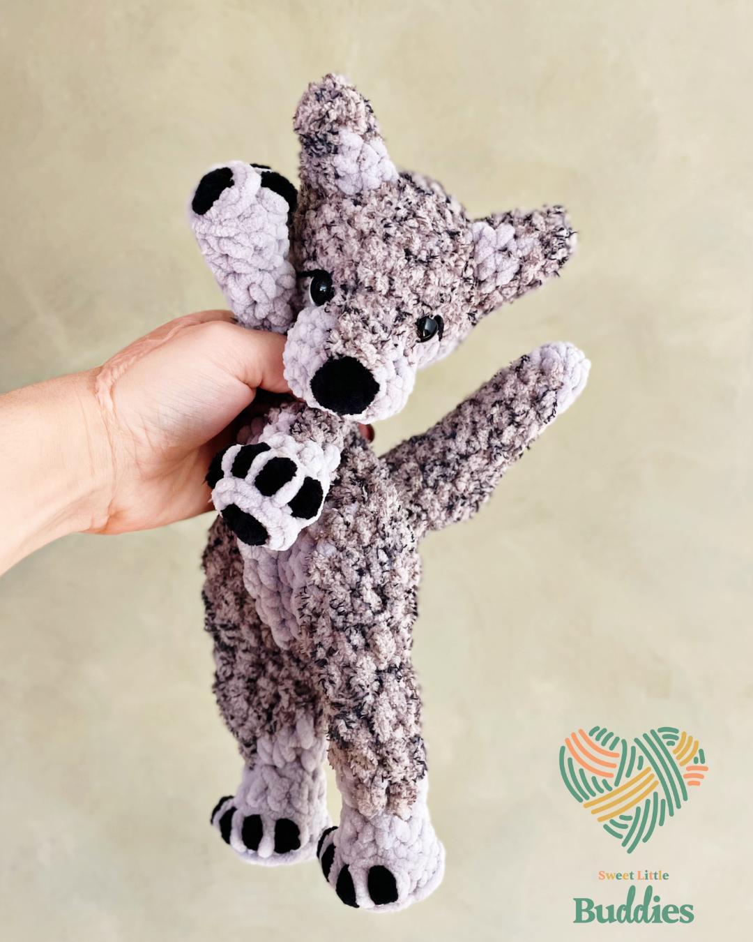 Apex the Wolf / no-sew crochet pattern thumbnail 8