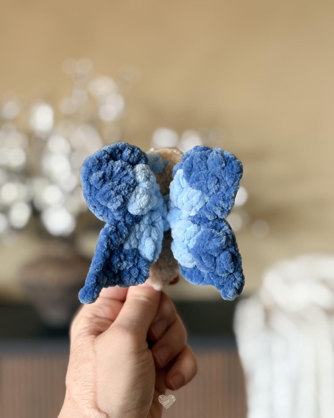 Bobbles the Butterfly / low-sew crochet pattern thumbnail 10