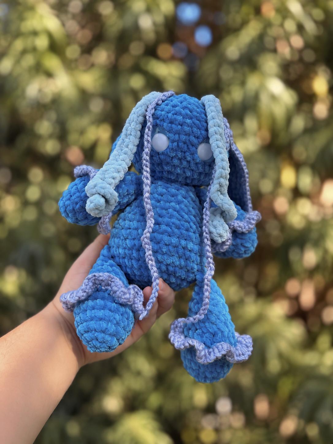 Water Elemental Sprite | Handmade Crochet Plushie