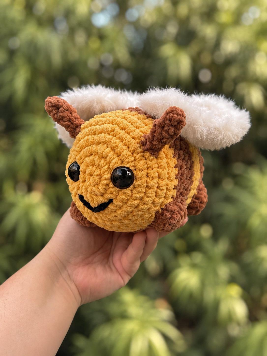 Bumblebee Crochet Plushie | Handmade Amigurumi Bee