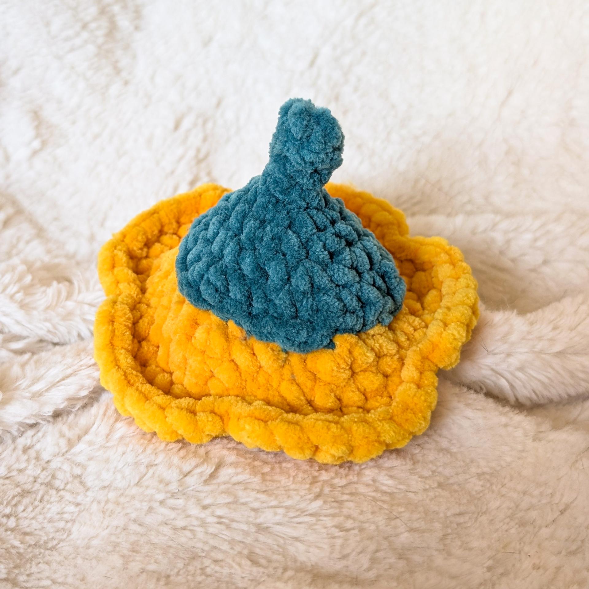 Dapple Duck Crochet Pattern (PDF) |  Amigurumi Duck Plush, Flower Hat | Intermediate | Darling Ducks thumbnail 6