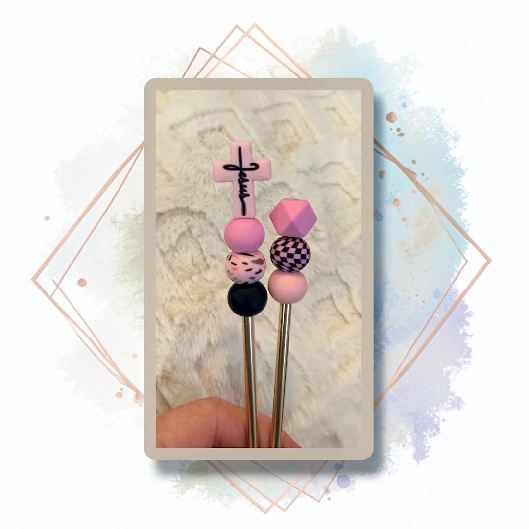 Pink Cross Amisticks | Crochet Sticks | Sewing Sticks | Amigurumi | plushies