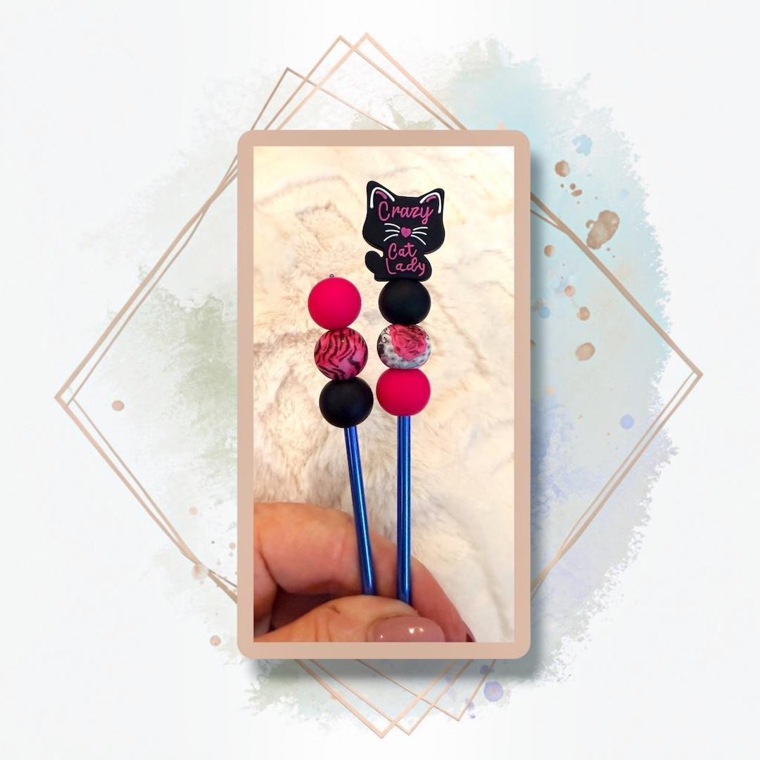 Crazy Cat Lady Amisticks | Crochet Sticks | Sewing Sticks | Amigurumi | plushies | see description