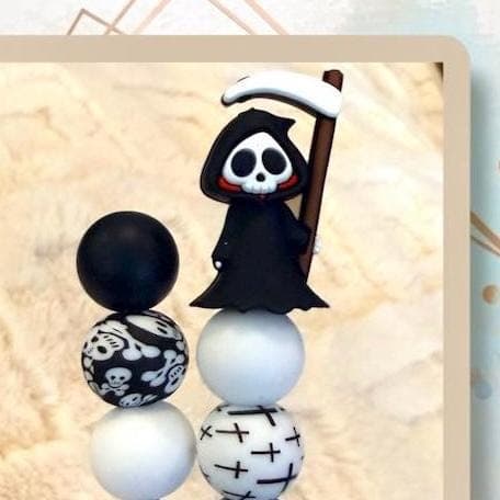 Grim Reaper | Amisticks | Crochet Sticks | Sewing Sticks | Amigurumi | plushies | see description thumbnail 2