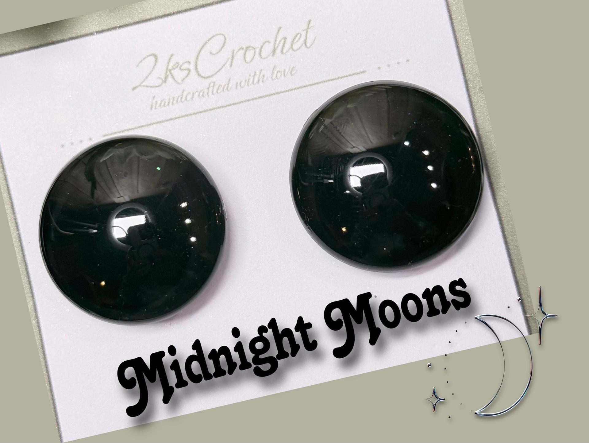 Midnight Moons | All Black Safety Eyes
