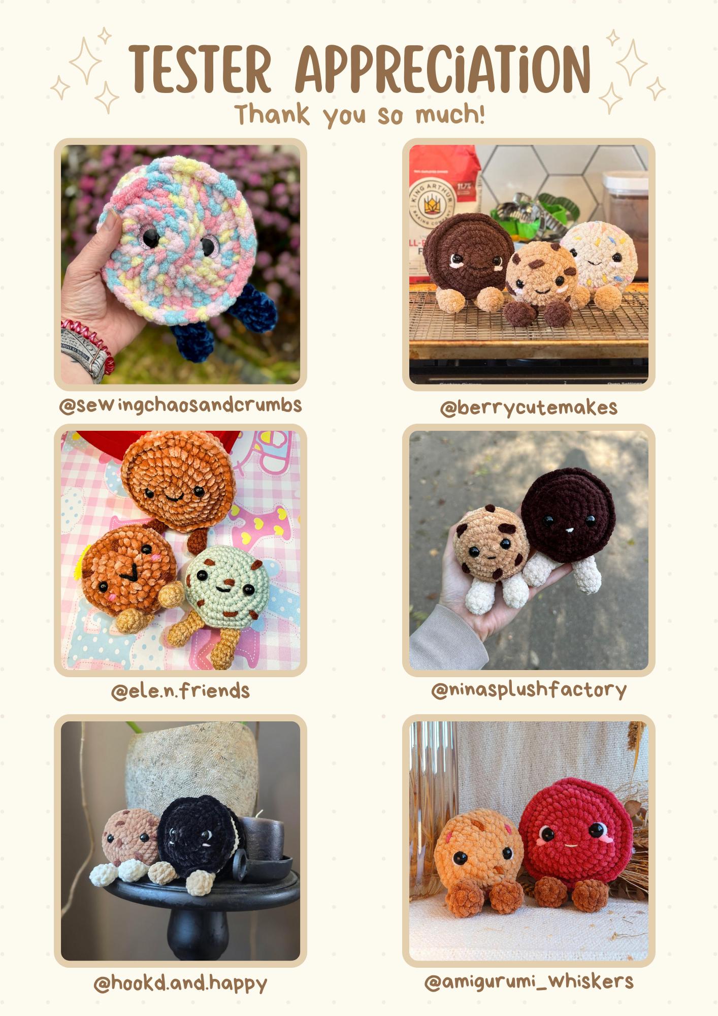 Sitting Cookies No Sew Crochet PDF-Pattern thumbnail 8