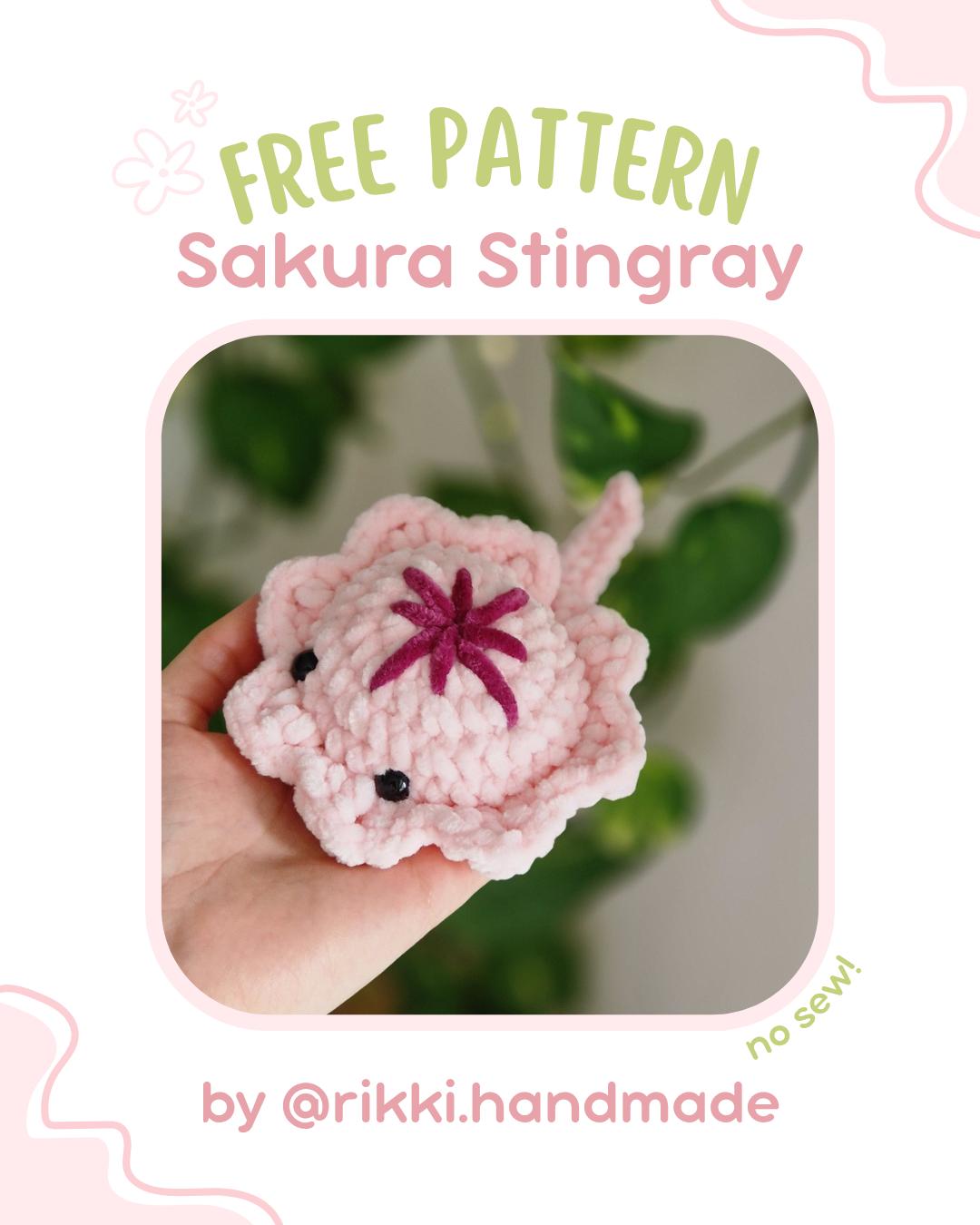 Sakura Stingray PDF-Crochet Pattern