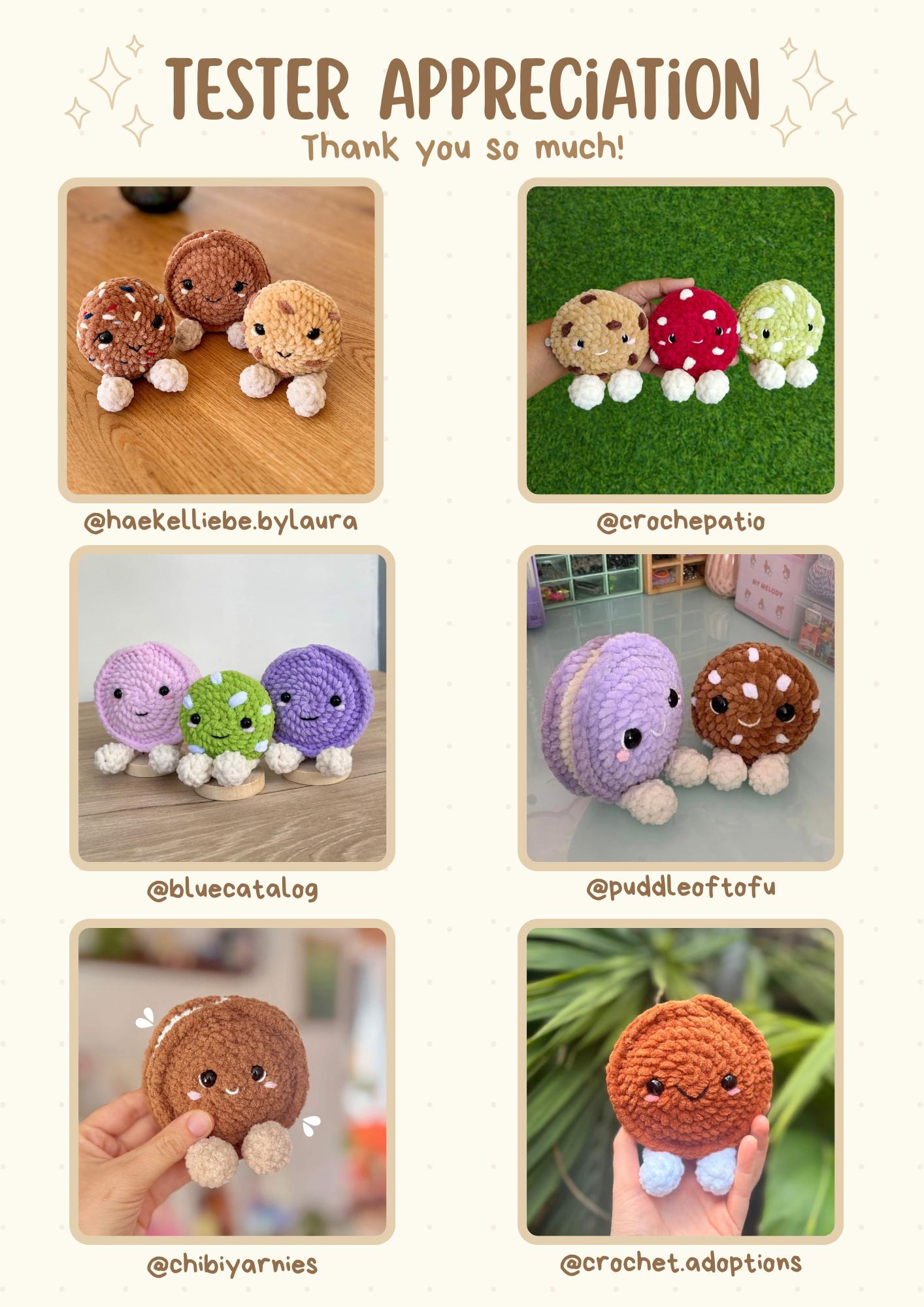 Sitting Cookies No Sew Crochet PDF-Pattern thumbnail 7