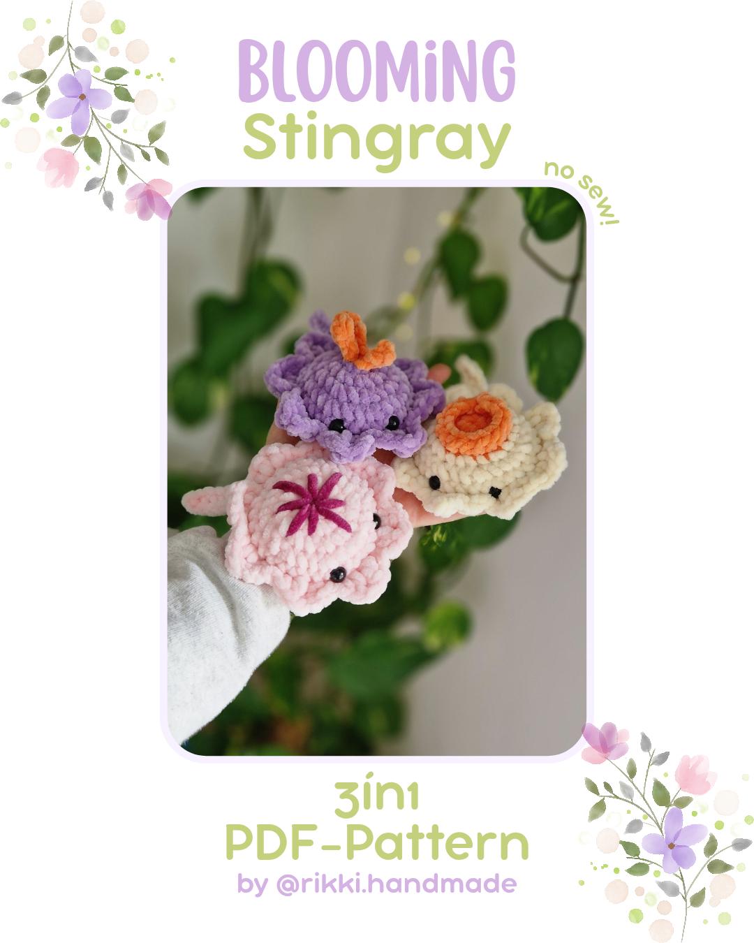Blooming Stingray PDF-Crochet Pattern