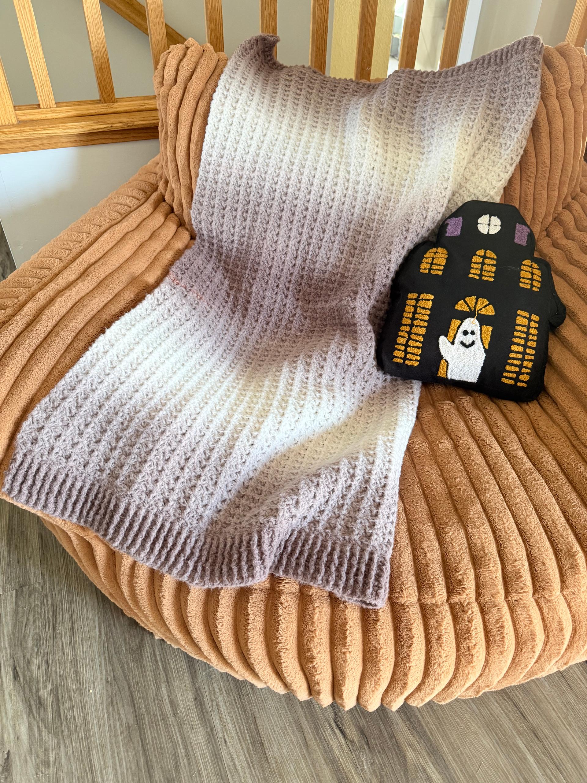 Perfect Phasing Waffle Throw Blanket thumbnail 4