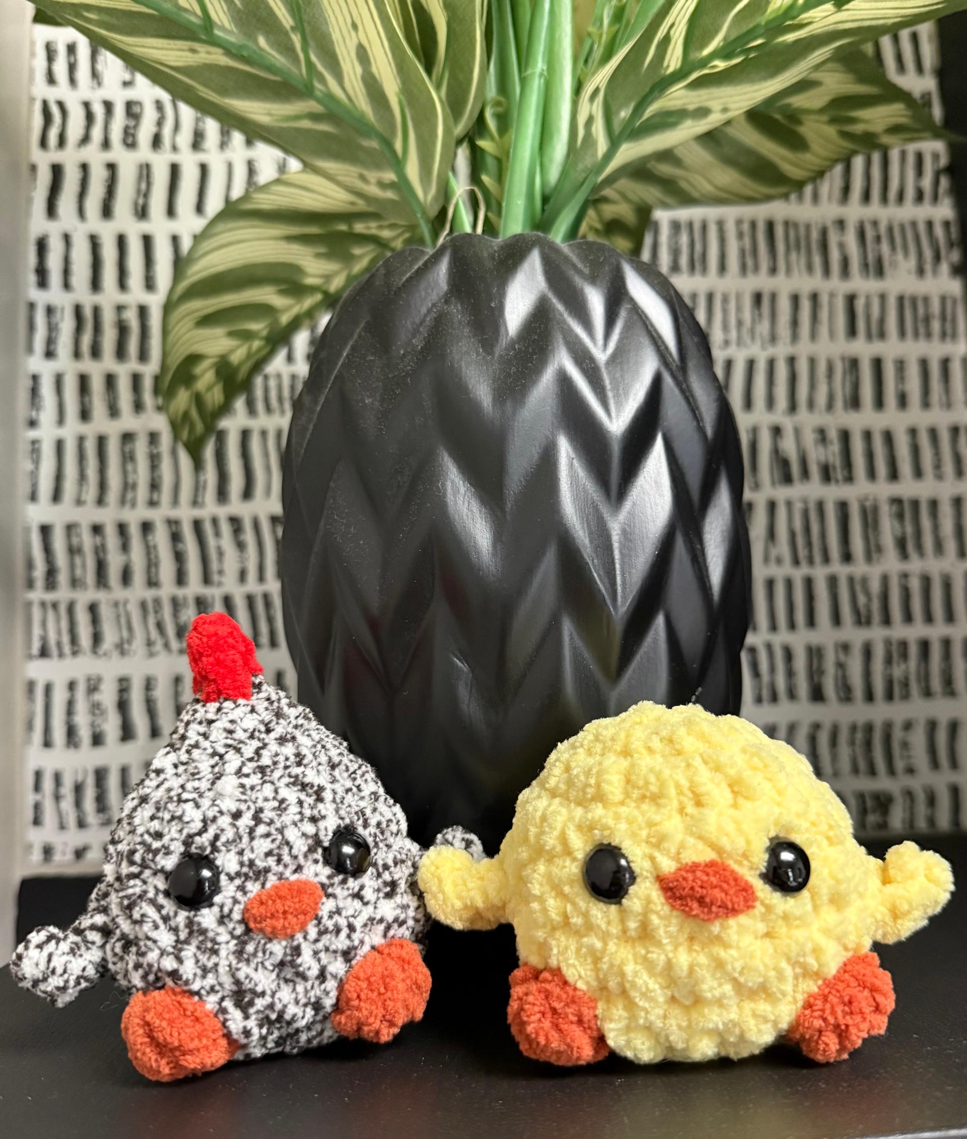 Mini Rooster & Chick