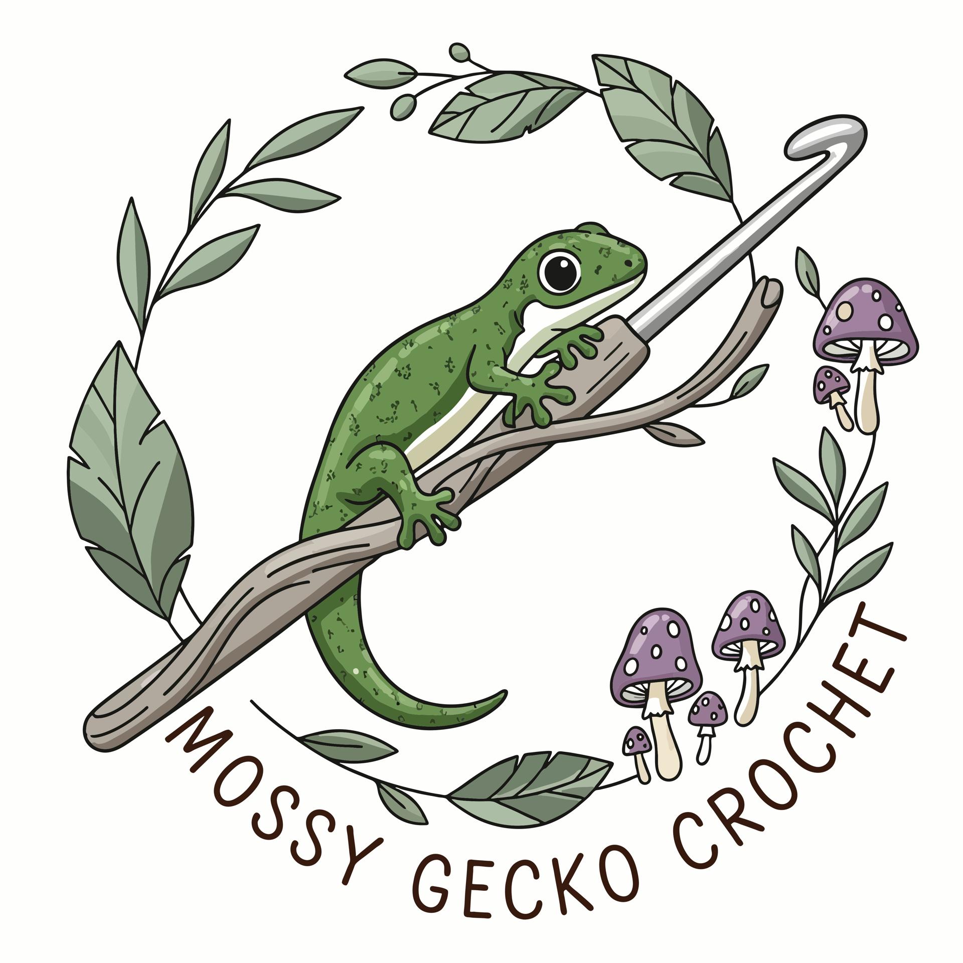 Mossy Gecko Crochet