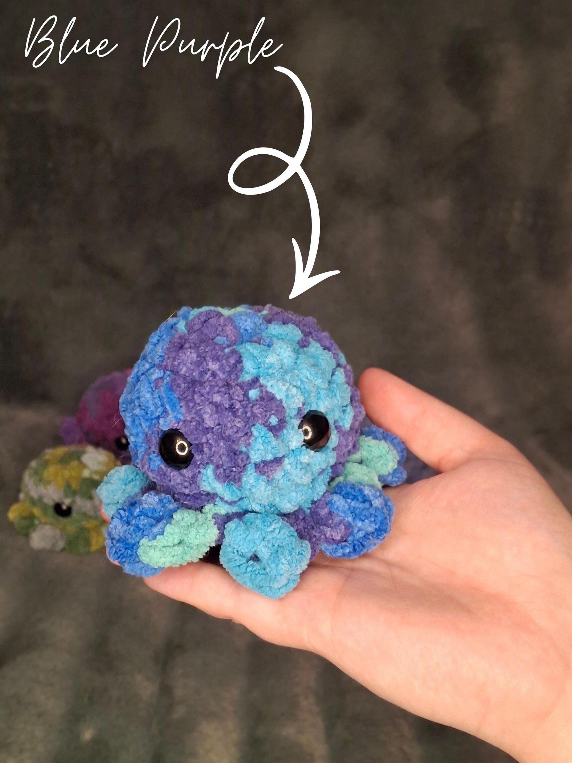 Mini Octo Crochet Plushie - Octopus, Handmade Stuffed Animal, Amigurumi