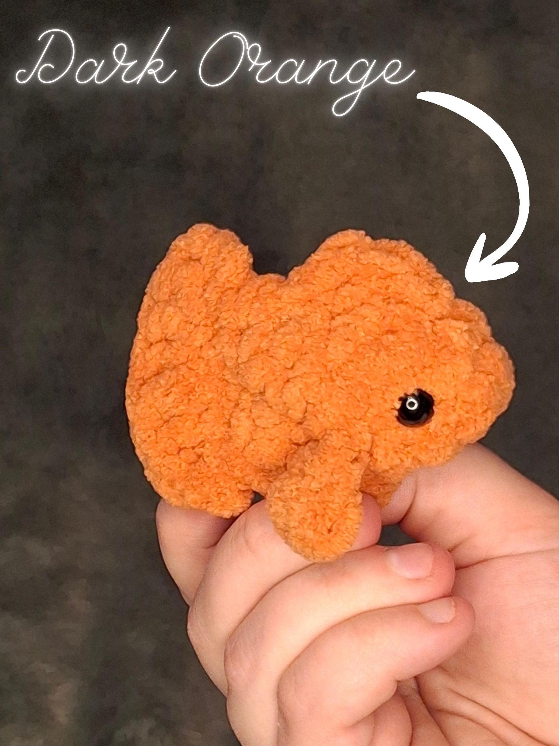 Mini Axolotl, Turtle, Goldfish Crochet Plushie - With or Without Fishbowl, Handmade Stuffed Animal, Amigurumi thumbnail 10