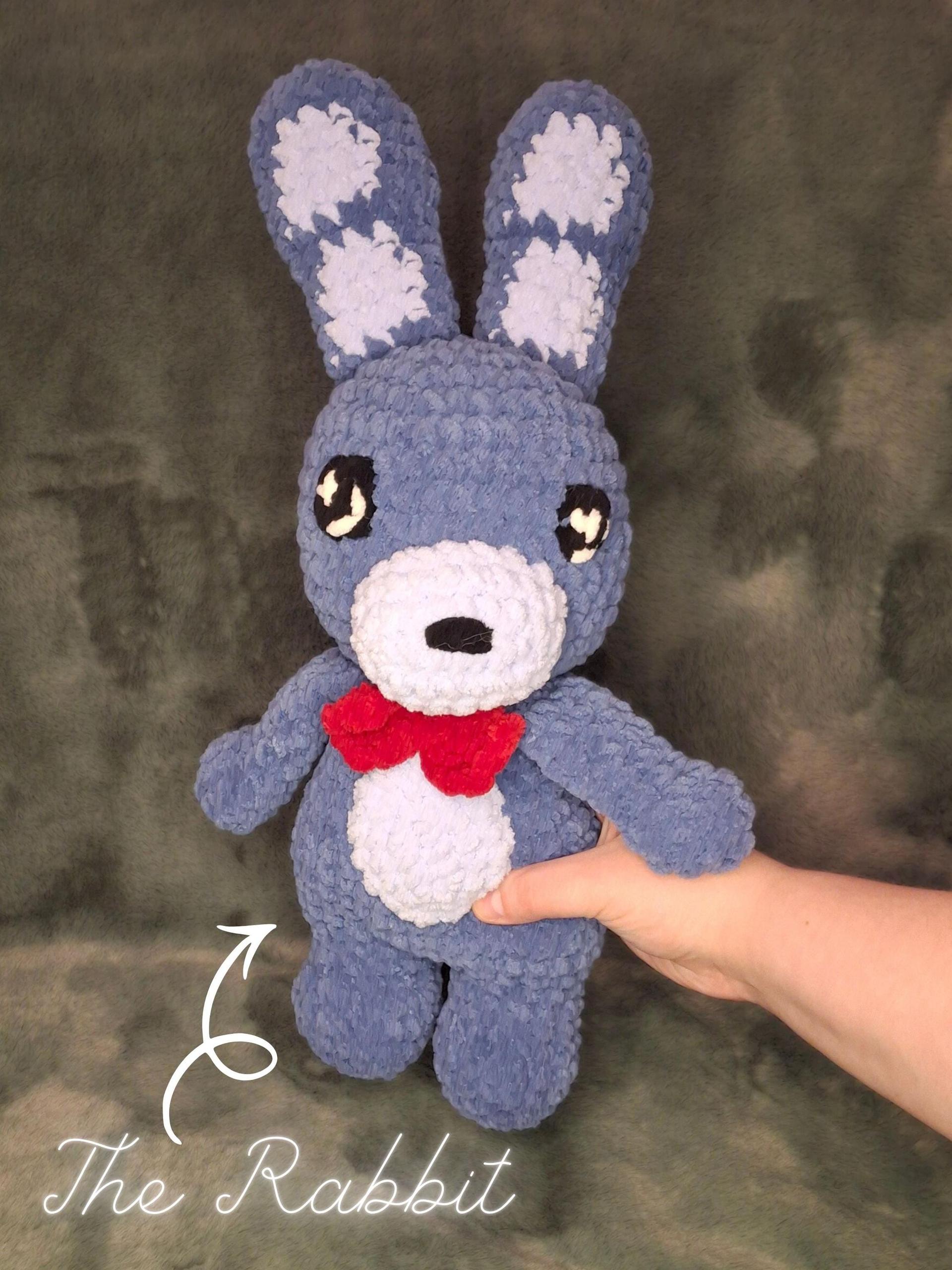 FNAF Crochet Plushie - The Bear, The Rabbit, The Pirate, Handmade Stuffed Animal, Amigurumi thumbnail 3