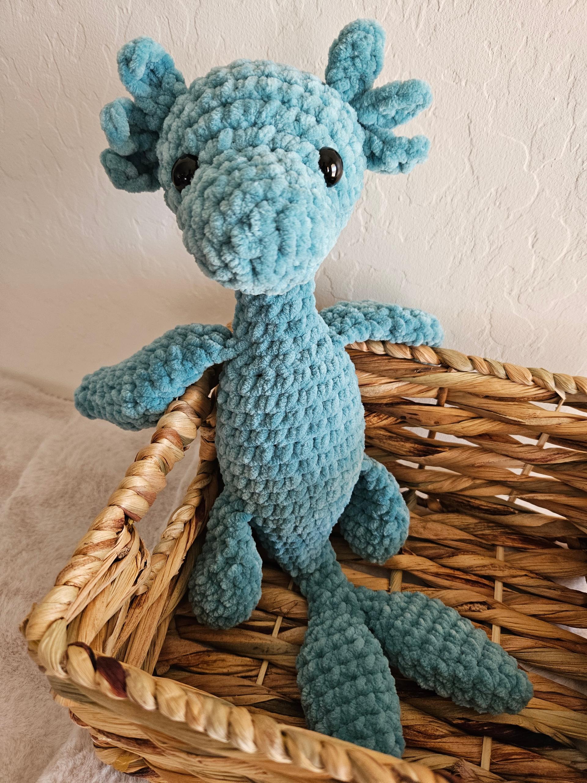 Handmade Loch Ness Monster Nessie Crochet amigurumi