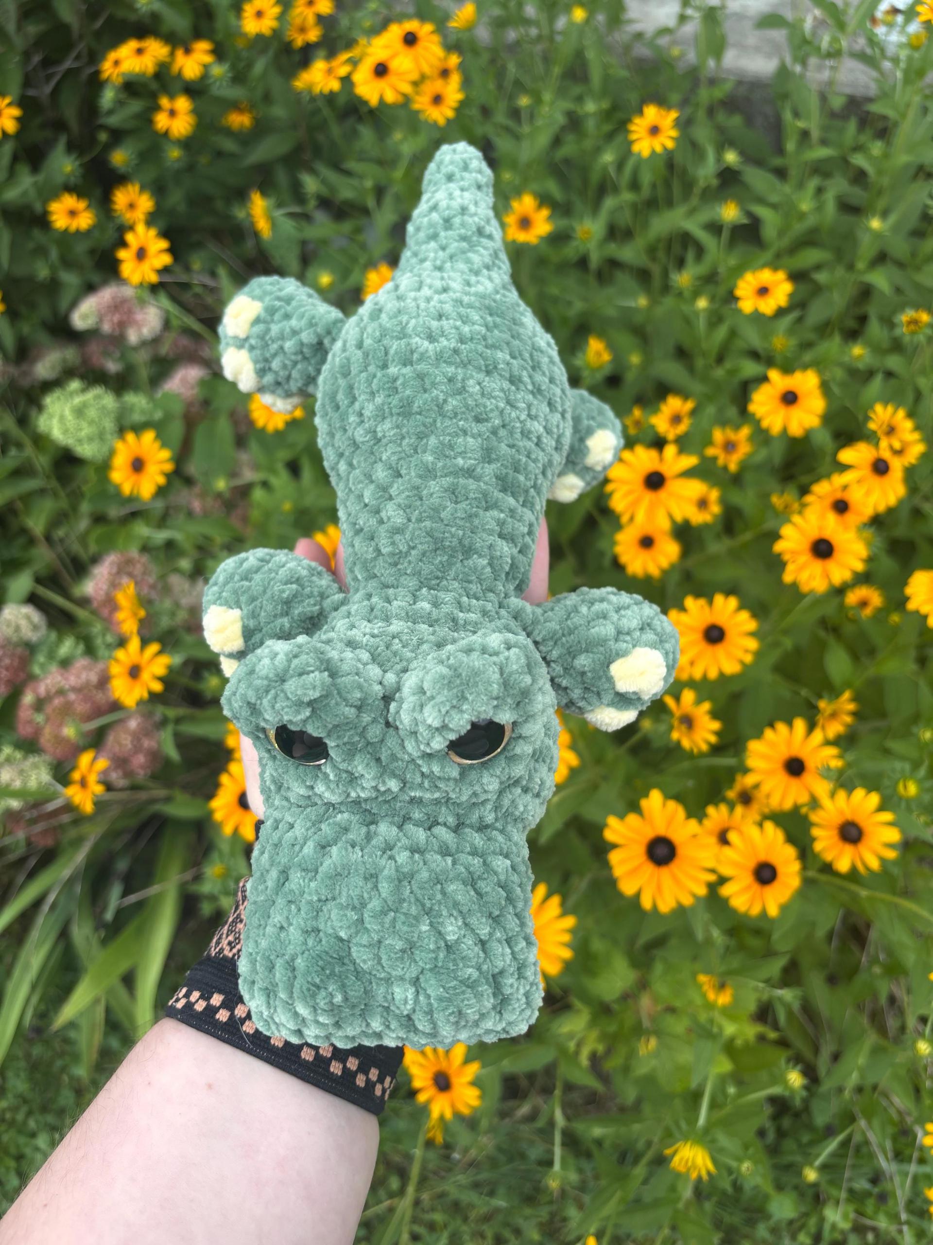 Alligator Plushie | Gator | Amigurumi thumbnail 3