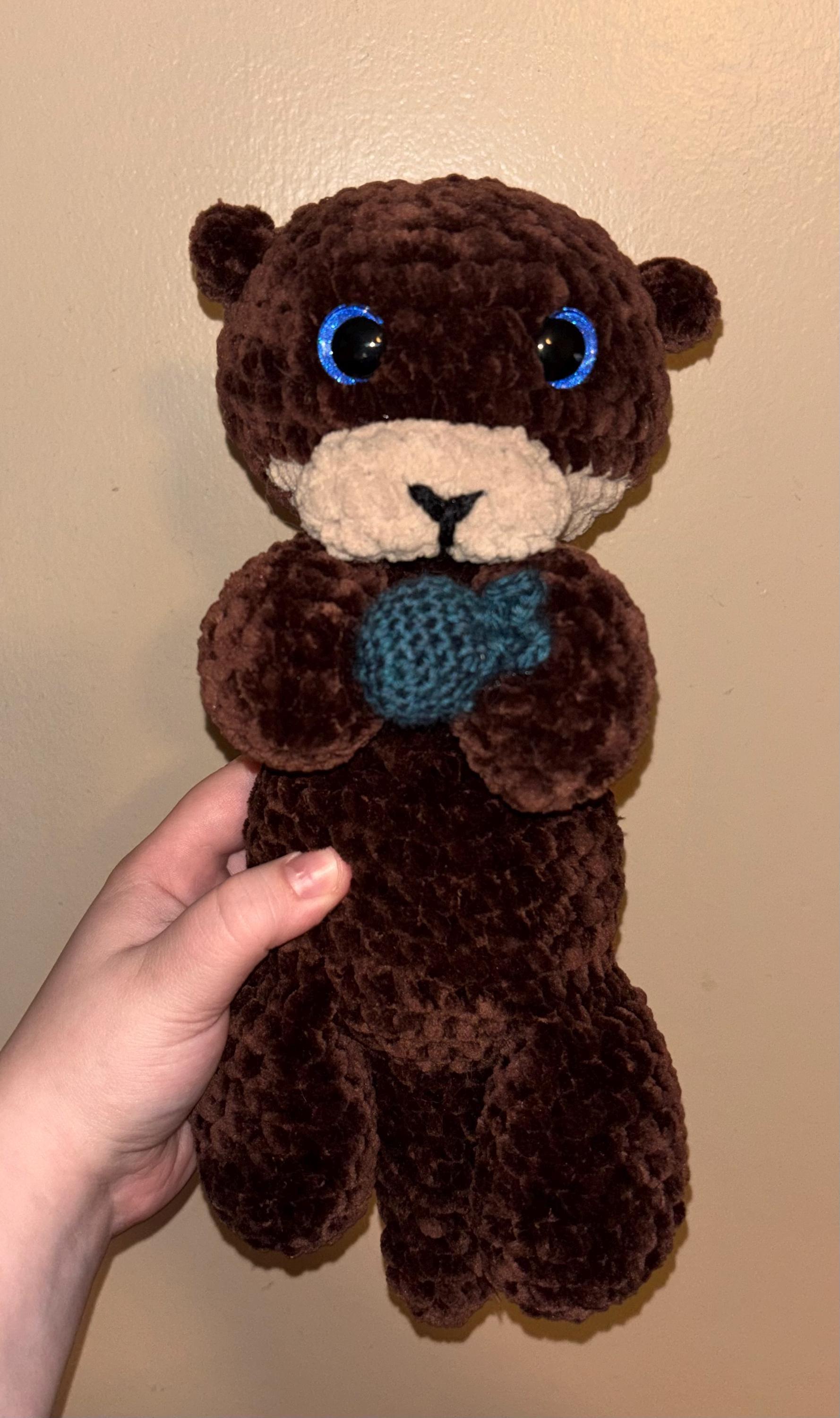 Ollie the Otter Pattern (Floppy Friends Series) **NOT FINISHED PRODUCT** thumbnail 2