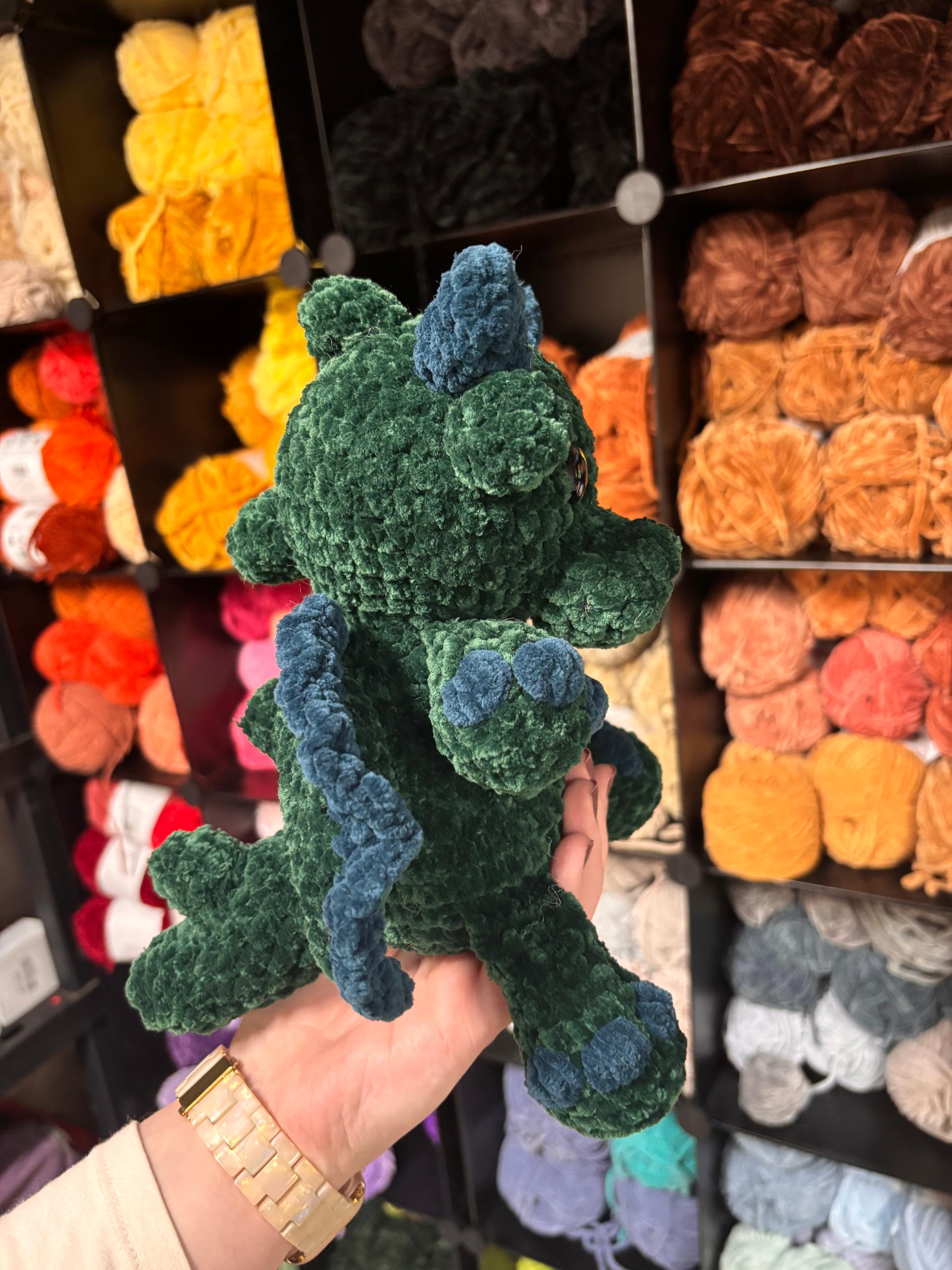 Dragon Plushie | Fantasy | Amigurumi thumbnail 4