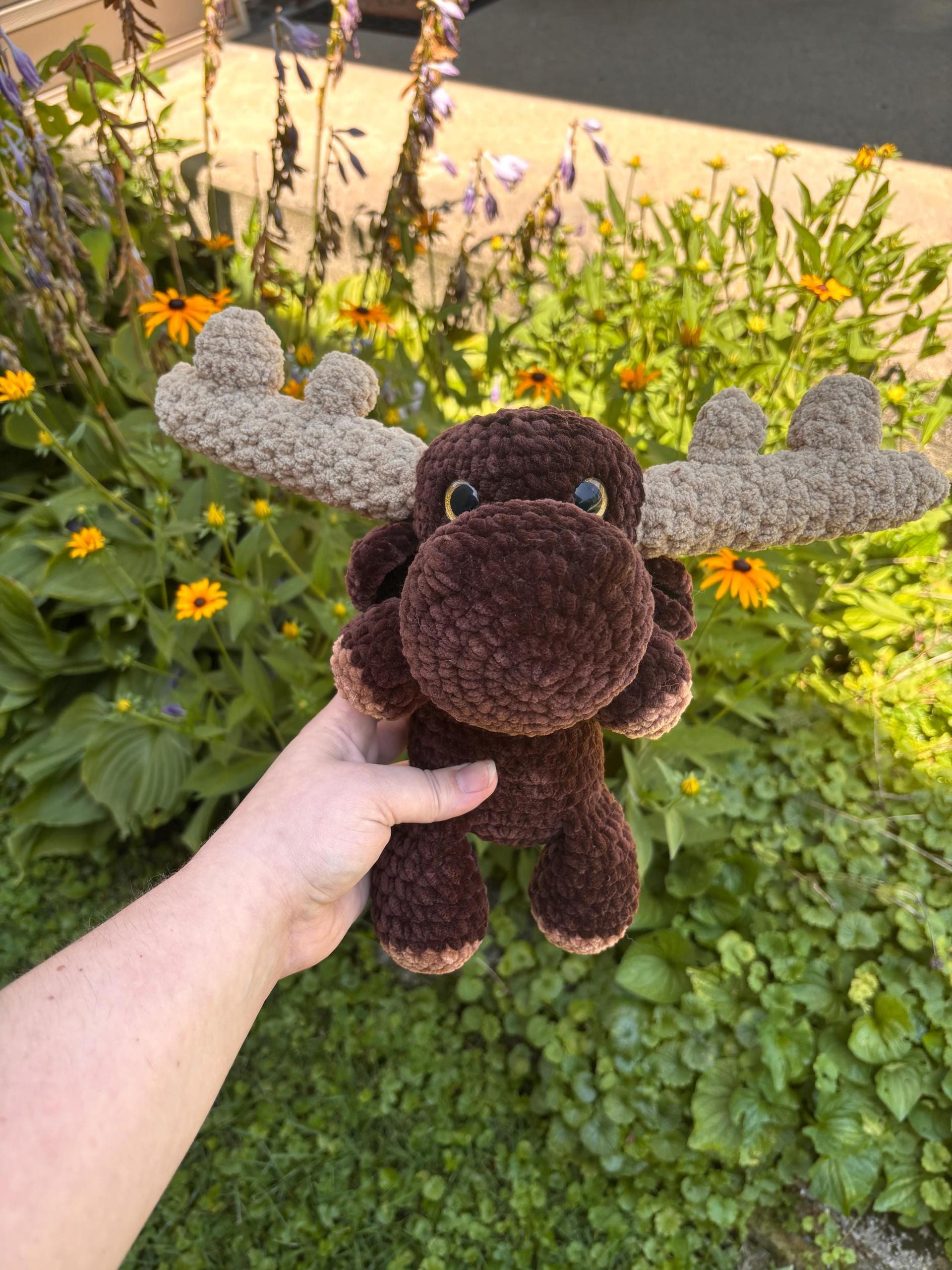 Moose Plushie | Woodland | Amigurumi