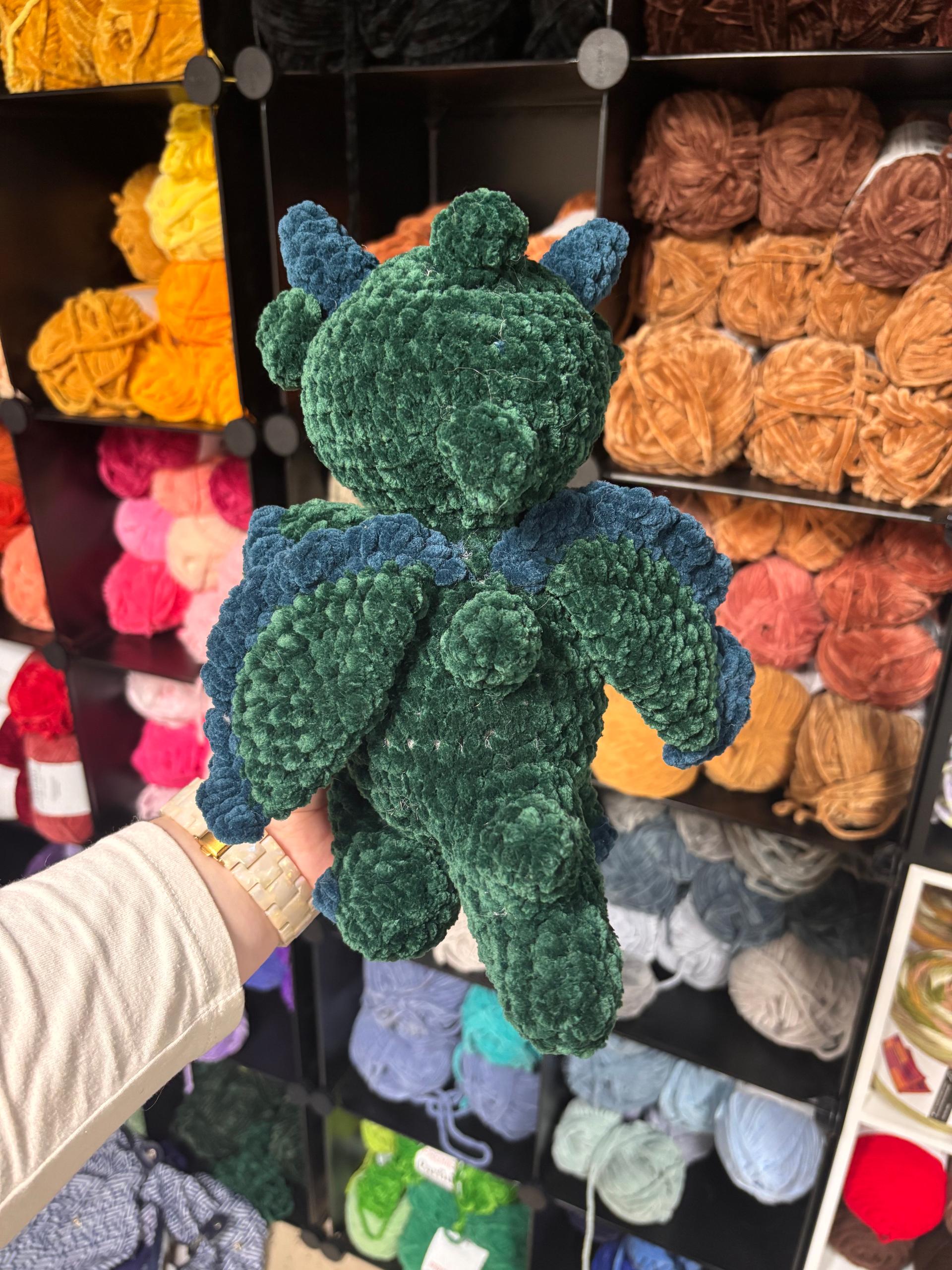 Dragon Plushie | Fantasy | Amigurumi thumbnail 3