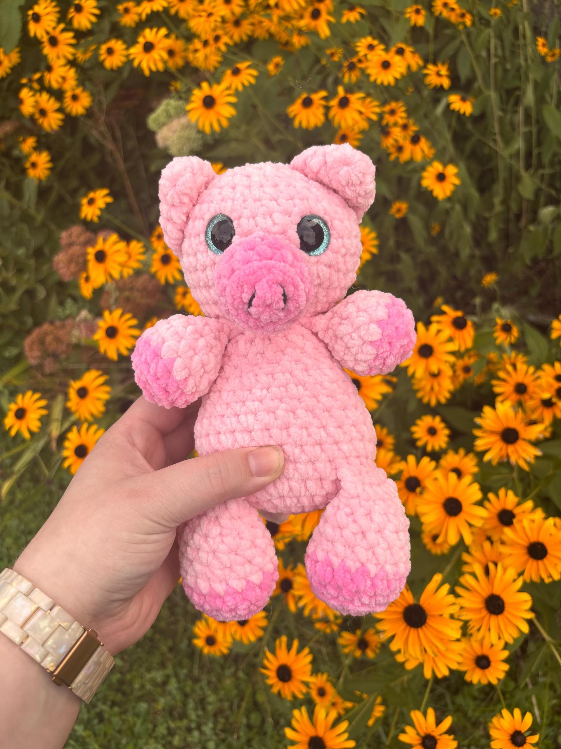 Farm Animal Crochet Patterns Bundle | Amigurumi Cow, Goat, Pig, Chicken, Duck (PDF Download) thumbnail 4