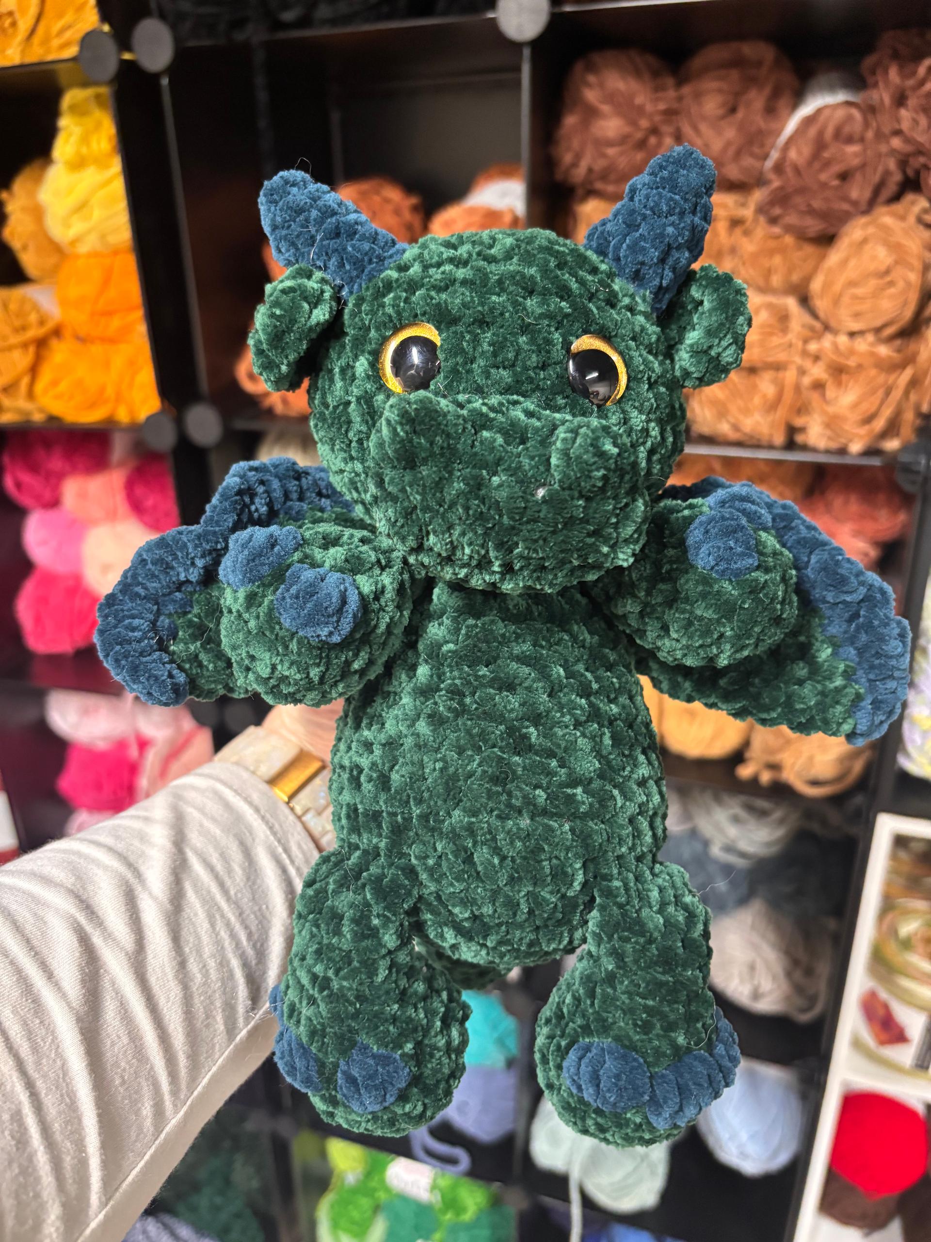 Dragon Plushie | Fantasy | Amigurumi