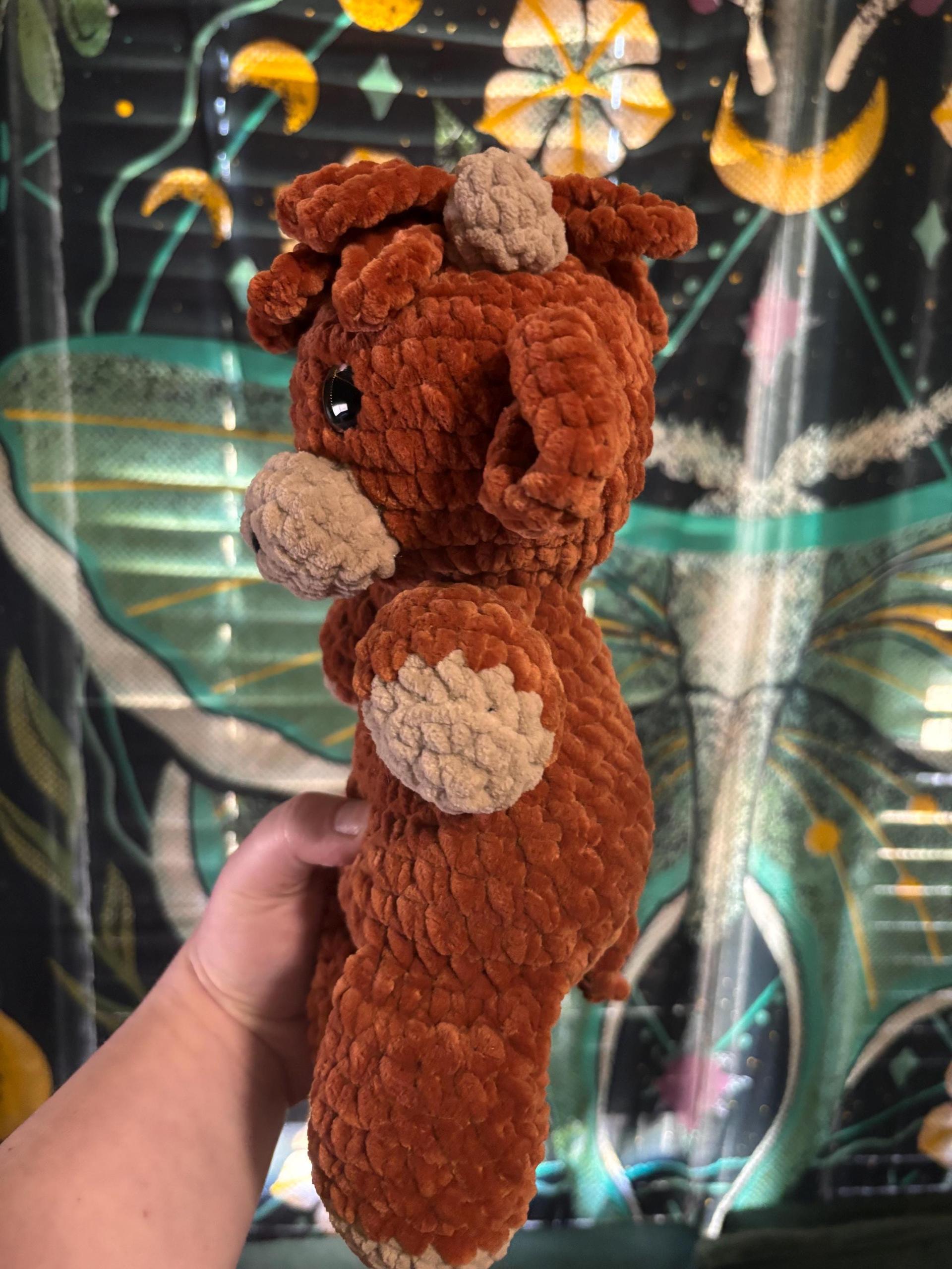 Hazel the Highland Cow Pattern (Floppy Friends Series) **NOT FINISHED PRODUCT** thumbnail 6