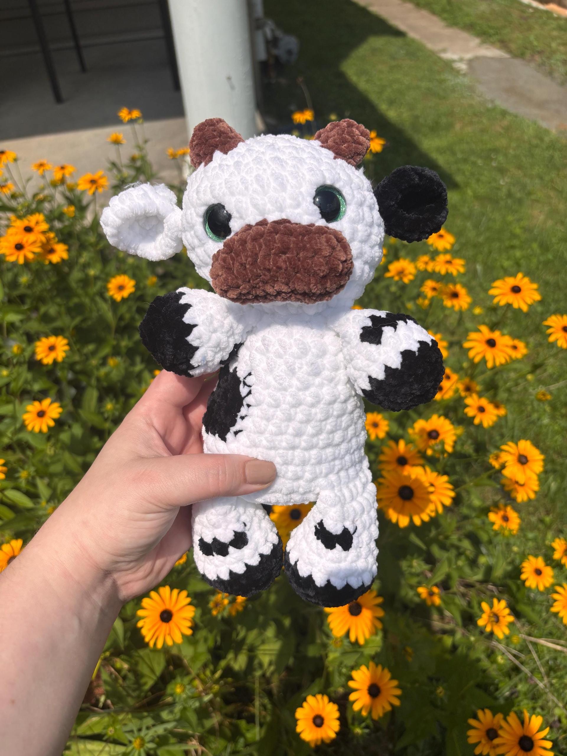 Cow Plushie | Spotted Cow | Farm Animal | Amigurumi