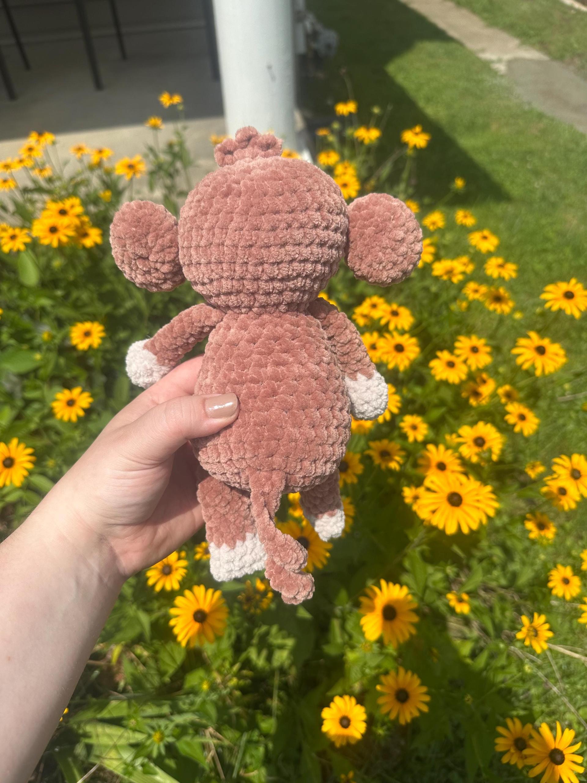 Monkey Plushie | Cute Monkey | Amigurumi thumbnail 2