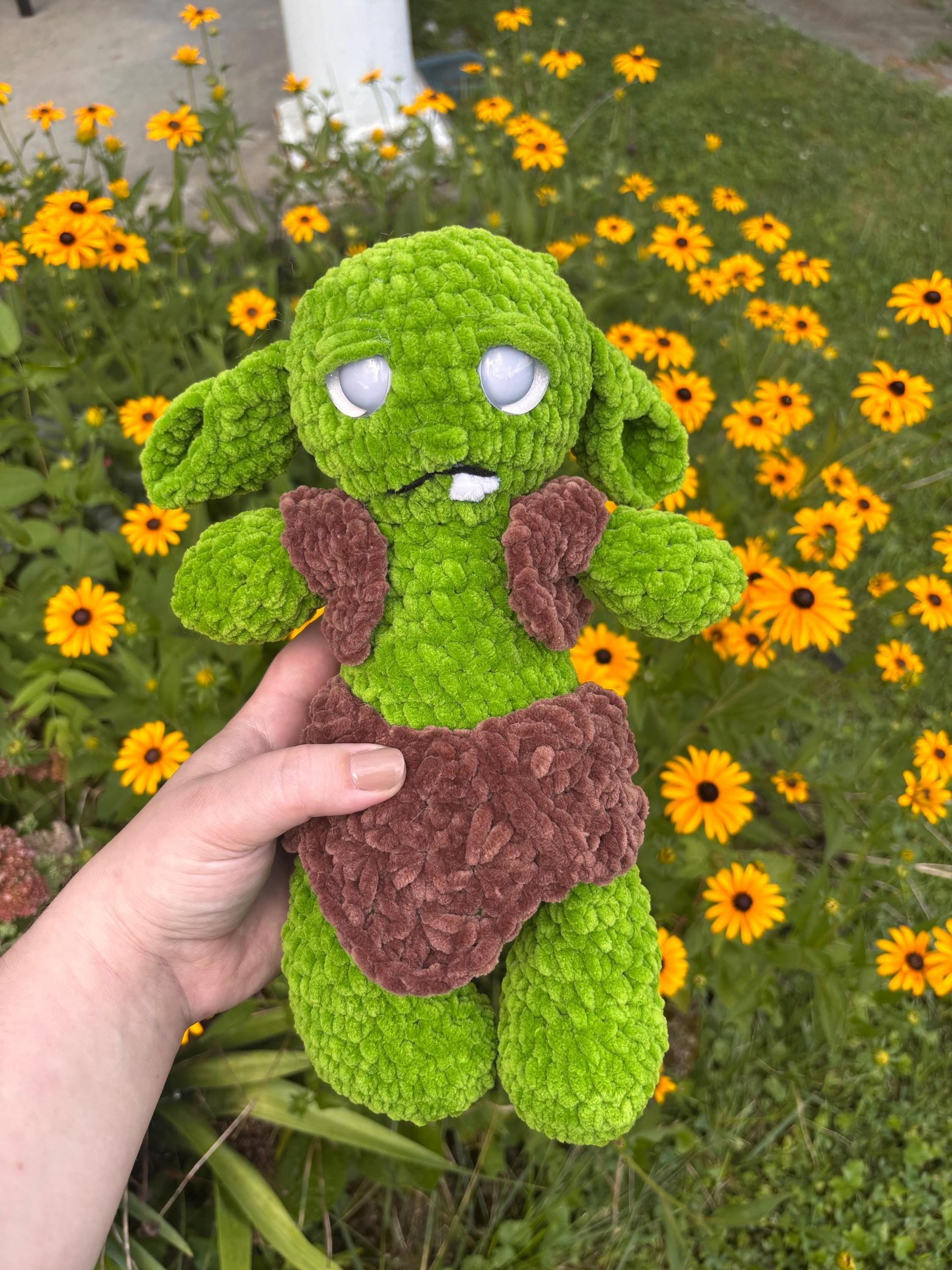 Goblin Plushie | Fantasy | Amigurumi thumbnail 2